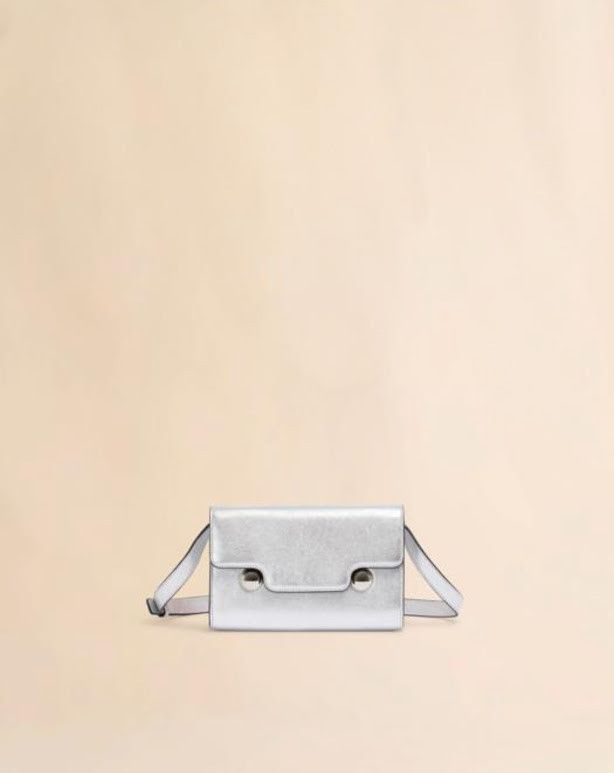 Marni o1w1db10326 Size:OS/Trunkaroo Mini Bag in Silver Size ONE SIZE - 1 Thumbnail