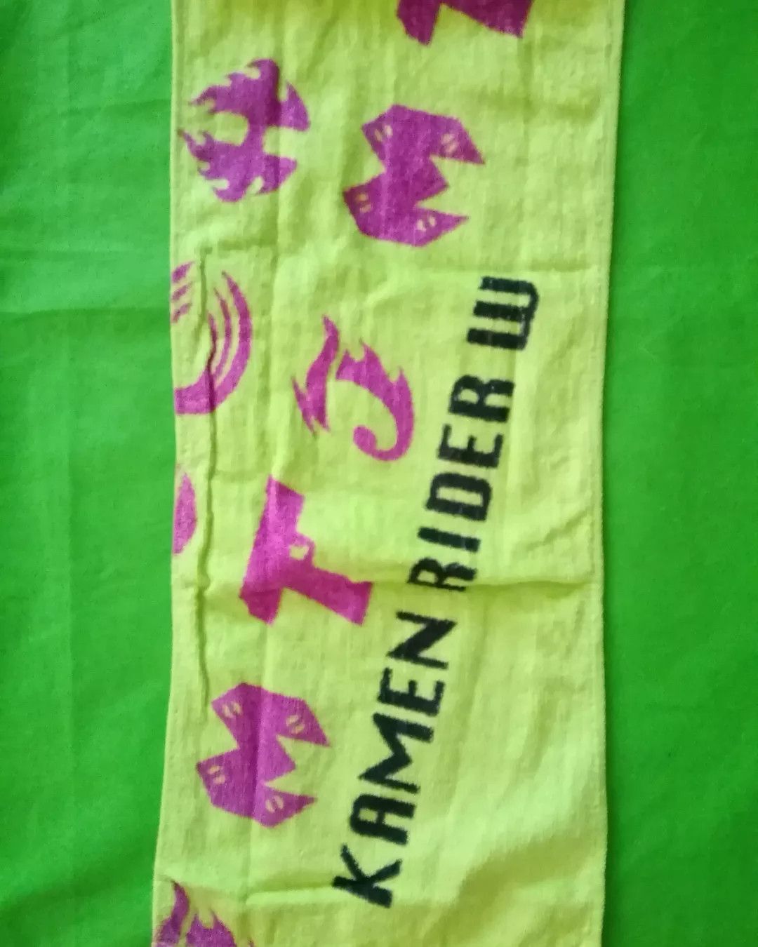 Anime Kamen Rider W Green Series Towel Size ONE SIZE - 3 Thumbnail