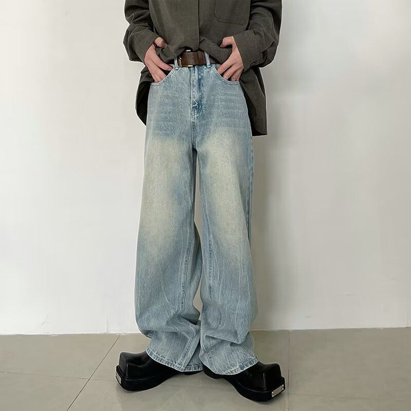 Japanese Brand × Jean Retro straight casual high street jeans Size US 32 / EU 48 - 6 Thumbnail