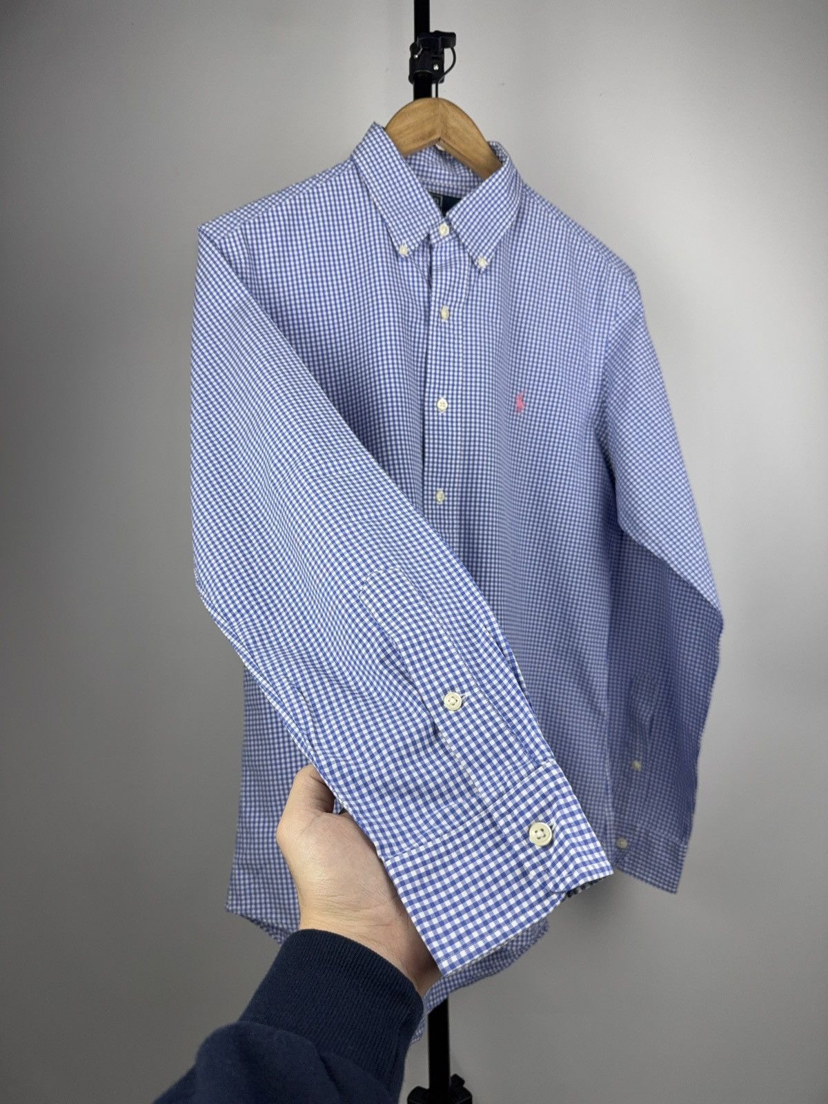 Designer × Polo Ralph Lauren Vintage 90s Polo Ralph Lauren Shirt Mens Plaid Button Down Size US M / EU 48-50 / 2 - 2 Thumbnail