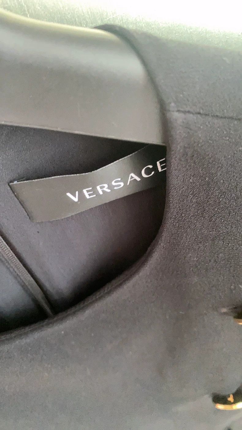 Versace Versace Classic Medusa little black dress Size M / US 6-8 / IT 42-44 - 4 Thumbnail
