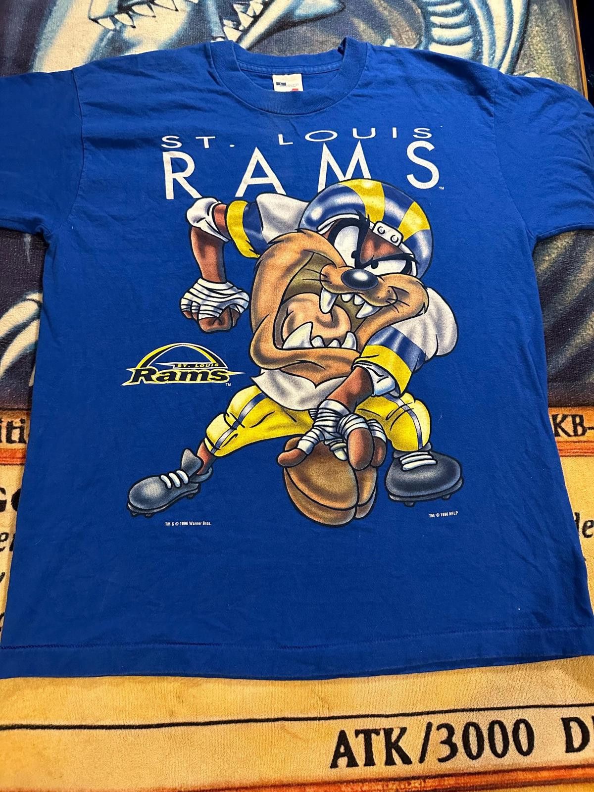 Other Vintage 90s Single Stitch Rams Tasmanian Devil Tee Size ONE SIZE - 1 Thumbnail