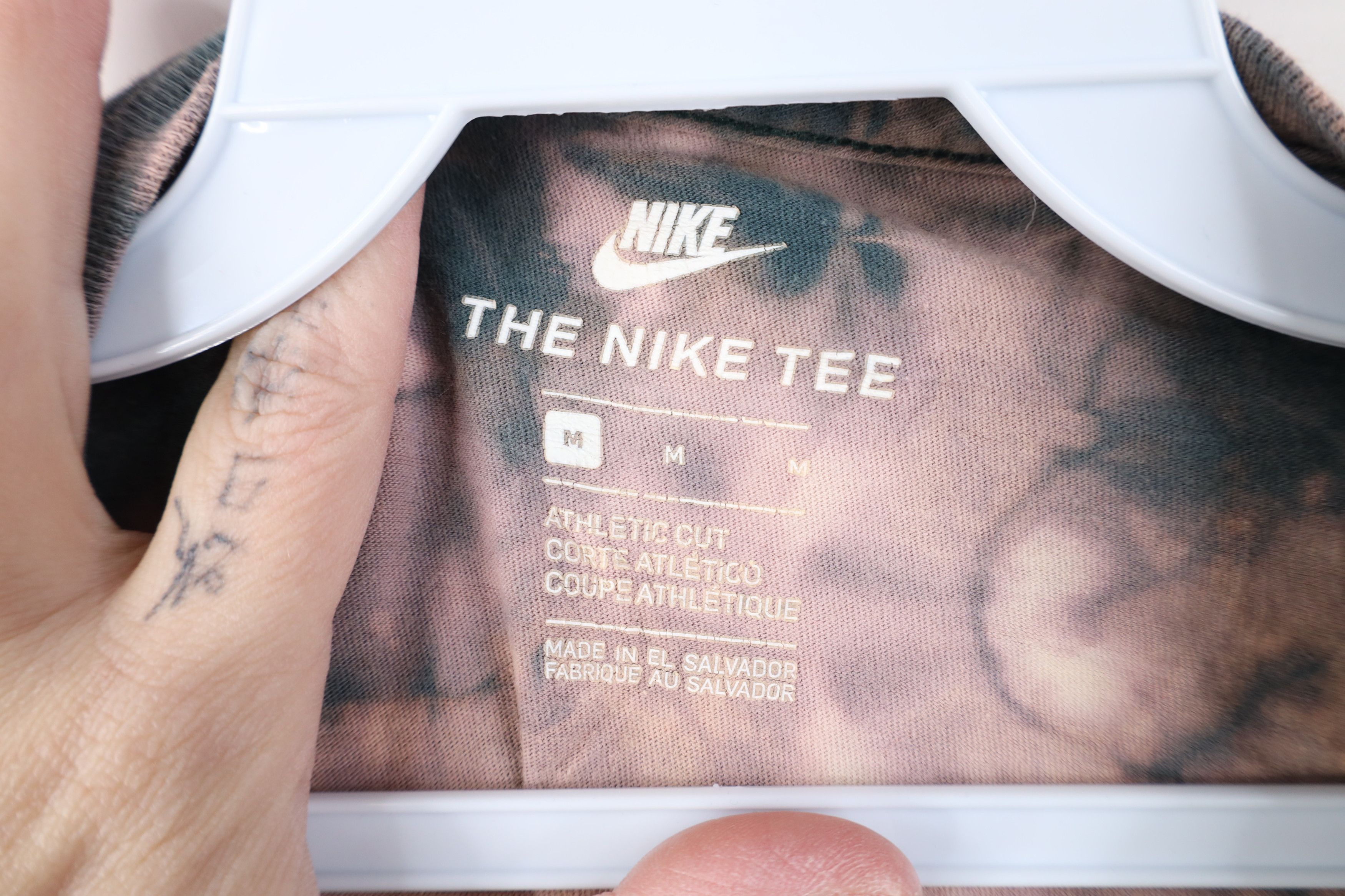 Nike Vintage Y2K Nike Acid Wash Just Do It Short Sleeve T-Shirt Size US M / EU 48-50 / 2 - 6 Thumbnail