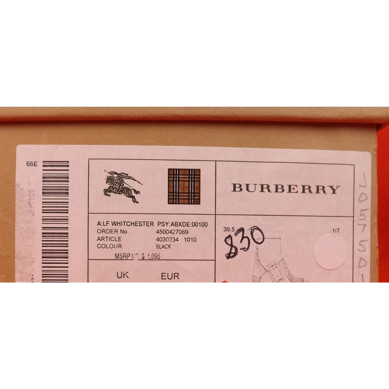 Burberry BURBERRY WHITCHES BLACK LEATHER BIKER FRINGE BELTED BOOTS 35 Size US 5 / IT 35 - 11 Thumbnail