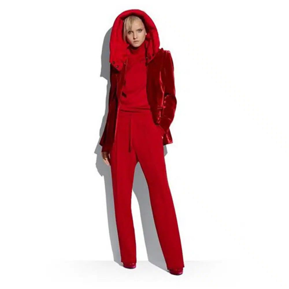 Tom Ford o1loc1c1124 GI2913 Cocktail Jacket in Red Size XS / US 0-2 / IT 36-38 - 2 Thumbnail