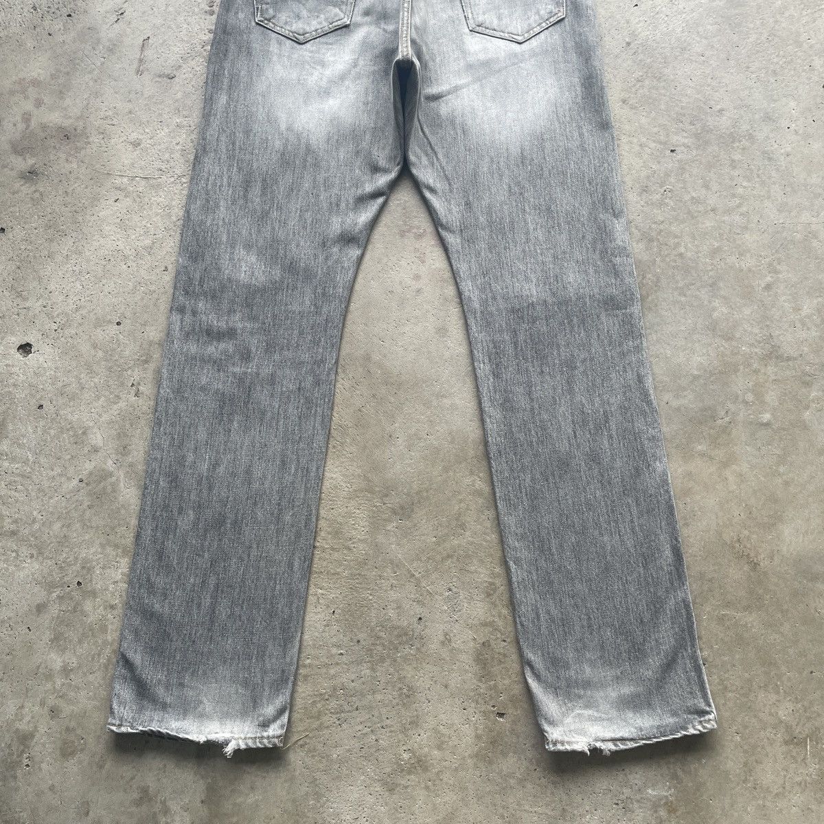 Japanese Brand W33 Vintage Japanese Distressed Faded Black Jeans Pants Size US 33 - 9 Thumbnail