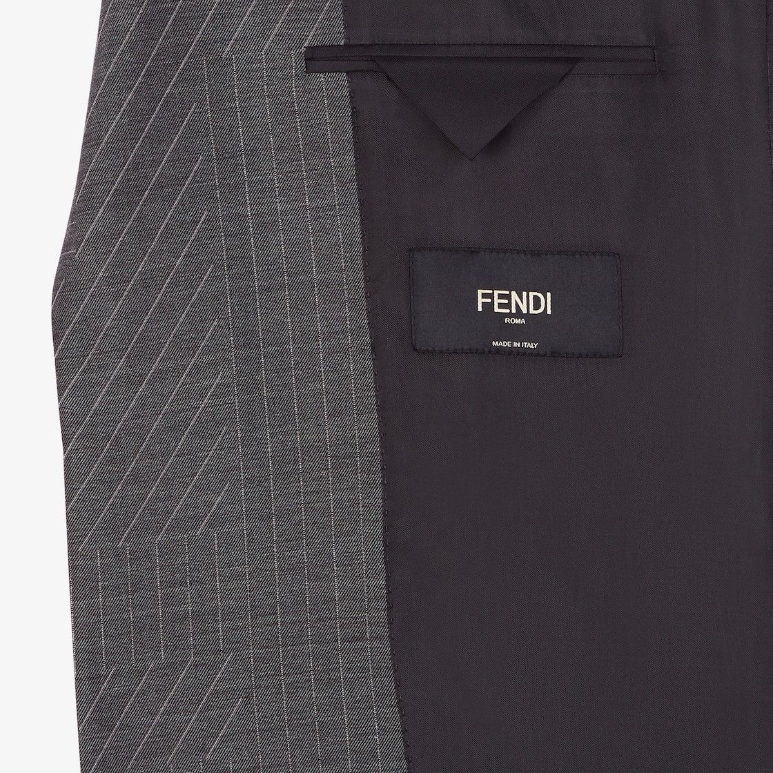 Fendi o1s1wg111025 Jacket in Grey Size US L / EU 52-54 / 3 - 4 Thumbnail