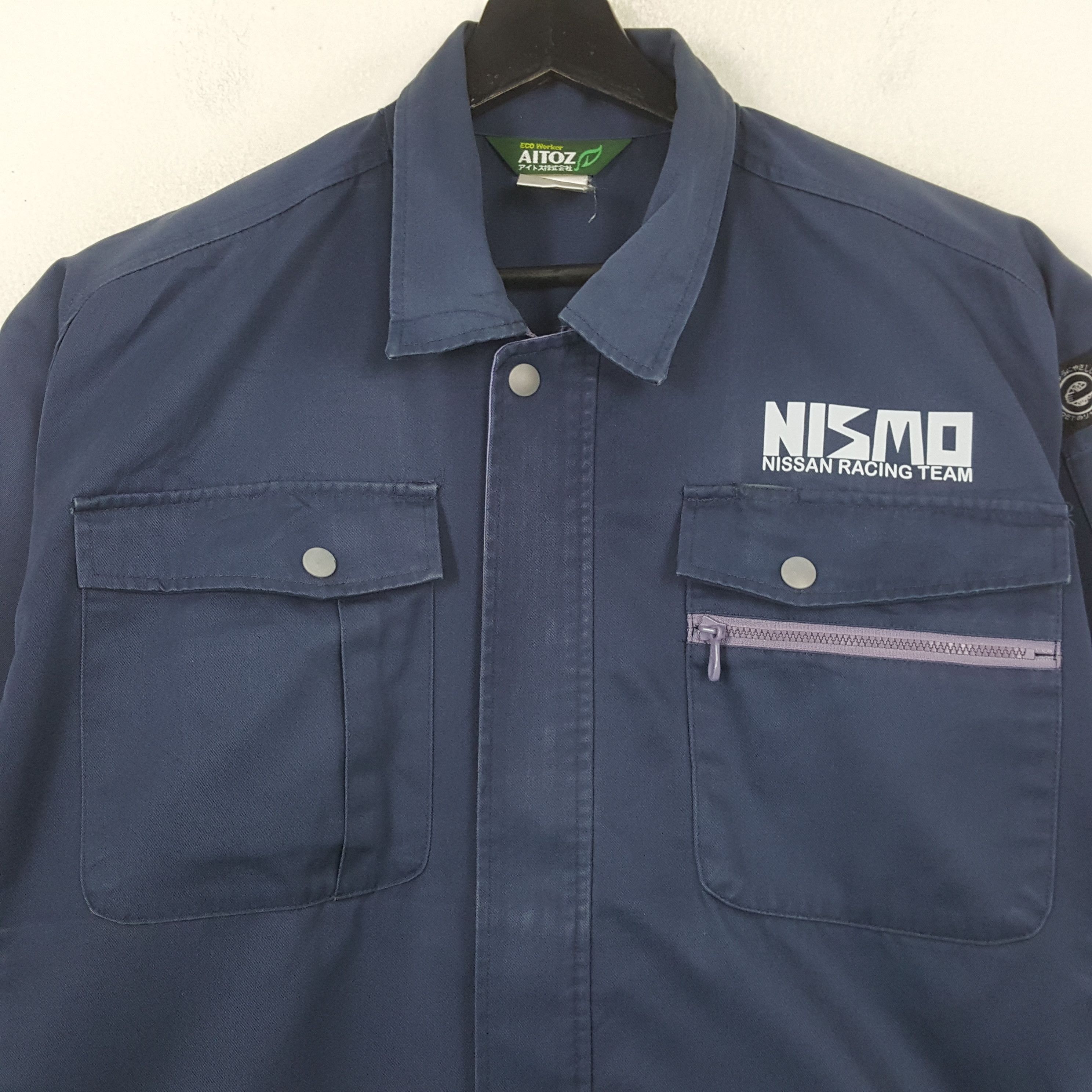Vintage Nismo Nissan Racing Team Motorsports Custom Art Jacket RR7 Size US XL / EU 56 / 4 - 4 Thumbnail