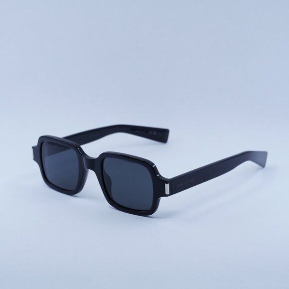 Saint Laurent Paris 🕶️ New Saint Laurent SL720 001 Sunglasses - Shiny Black Size ONE SIZE - 4 Thumbnail