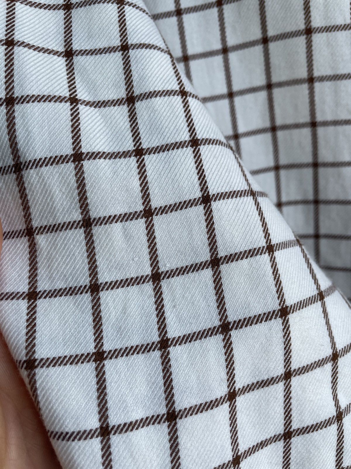 Ermenegildo Zegna Ermenegildo Zegna Men’s 40 / 15 3/4 Cotton Cashmere Shirt Size US M / EU 48-50 / 2 - 11 Thumbnail