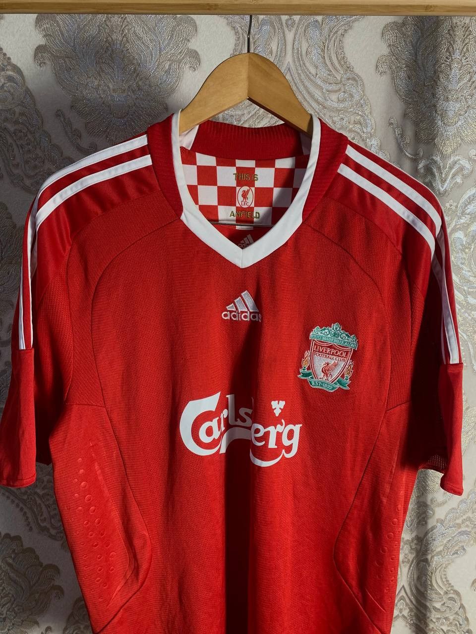 Adidas Vintage Adidas FC Liverpool England Soccer Jersey Retro Y2K Size US XL / EU 56 / 4 - 2 Thumbnail