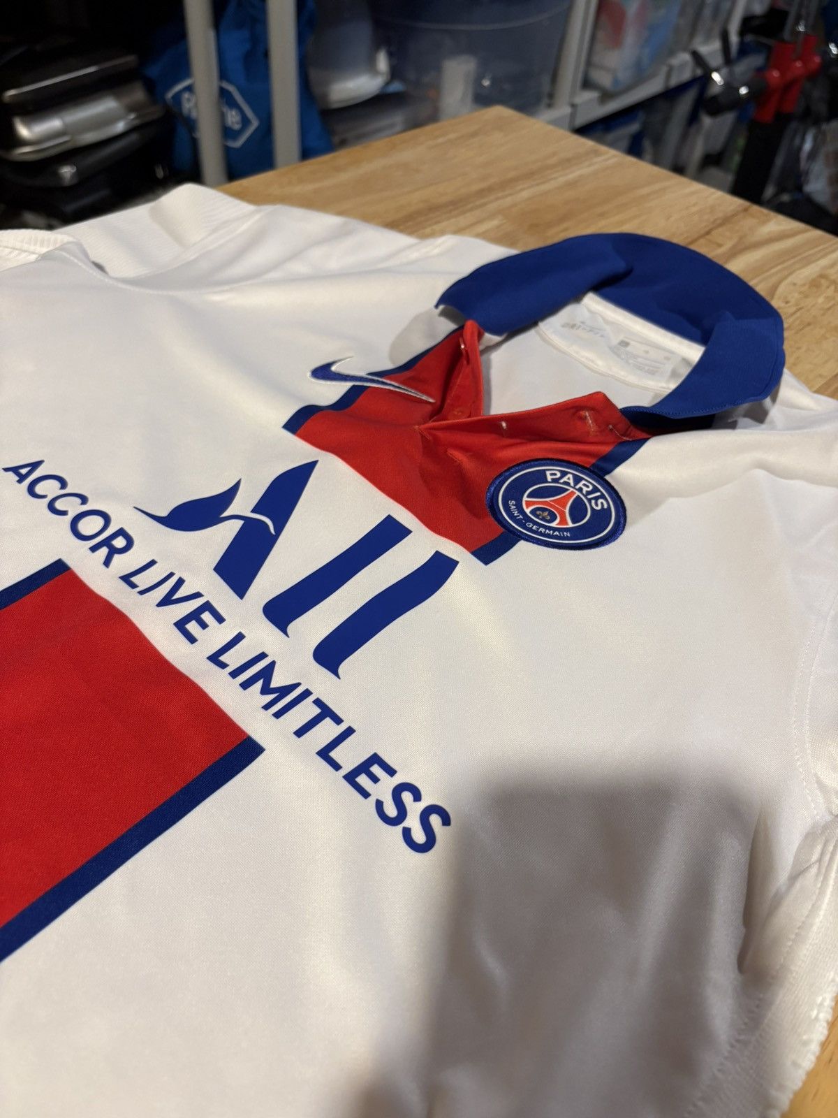 Nike Nike PSG Jersey Size US XS / EU 42 / 0 - 2 Thumbnail