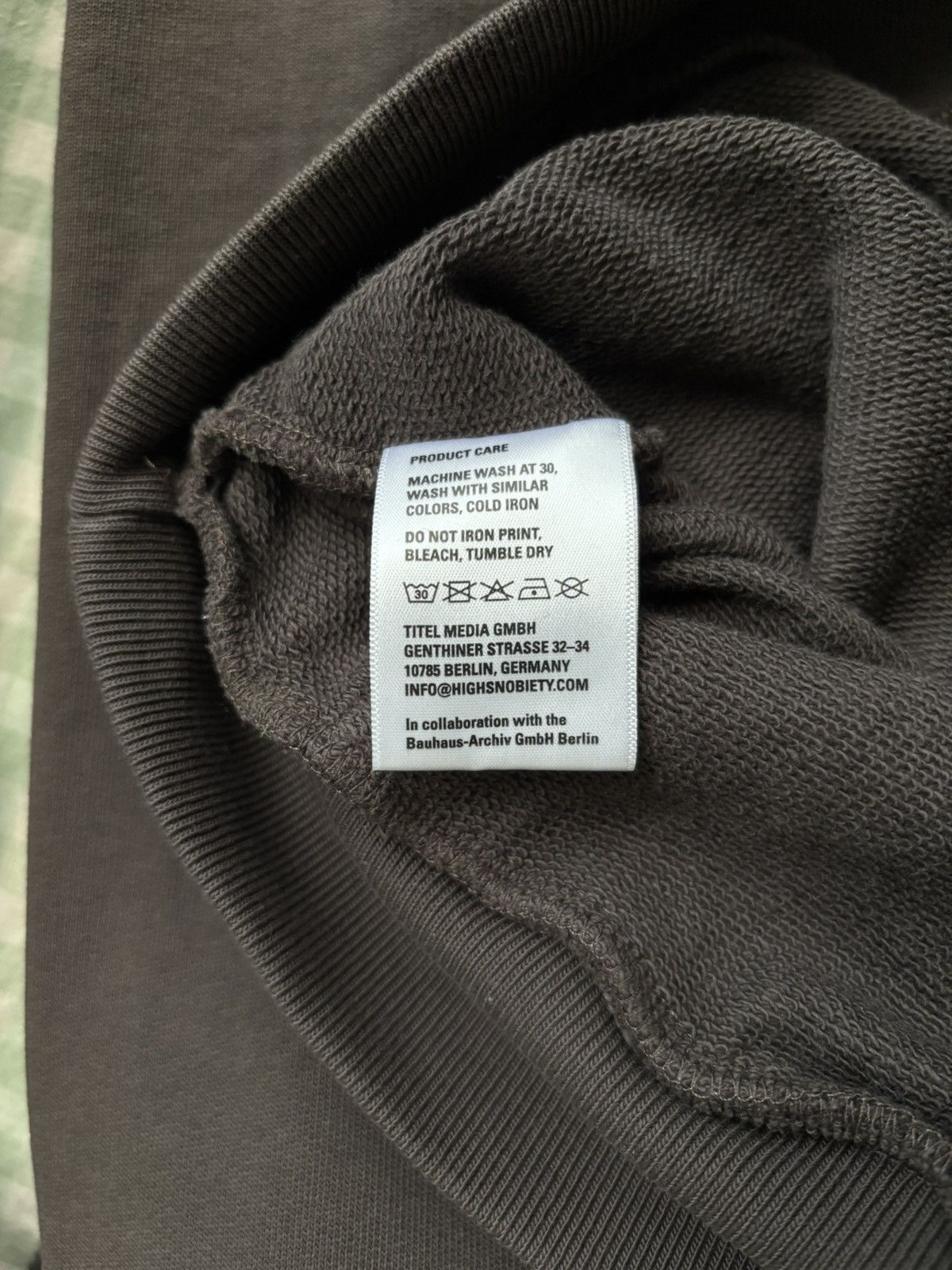 Highsnobiety highsnobiety x bauhaus-archiv neue baukunst hoodie Size US M / EU 48-50 / 2 - 5 Thumbnail