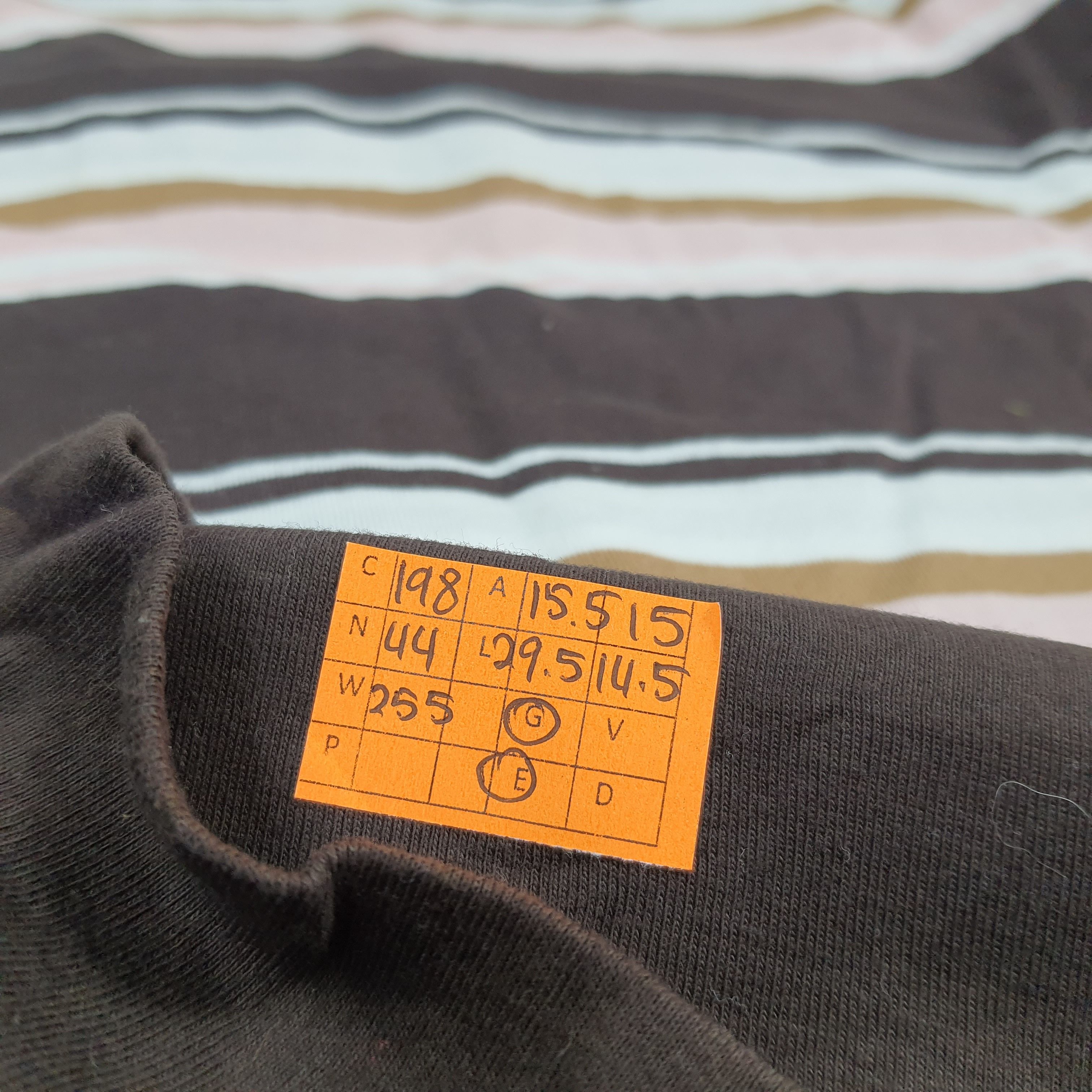 Burberry × Vintage Vintage Burberry London Blue Label Striped Tshirt Size XS / US 0-2 / IT 36-38 - 7 Thumbnail