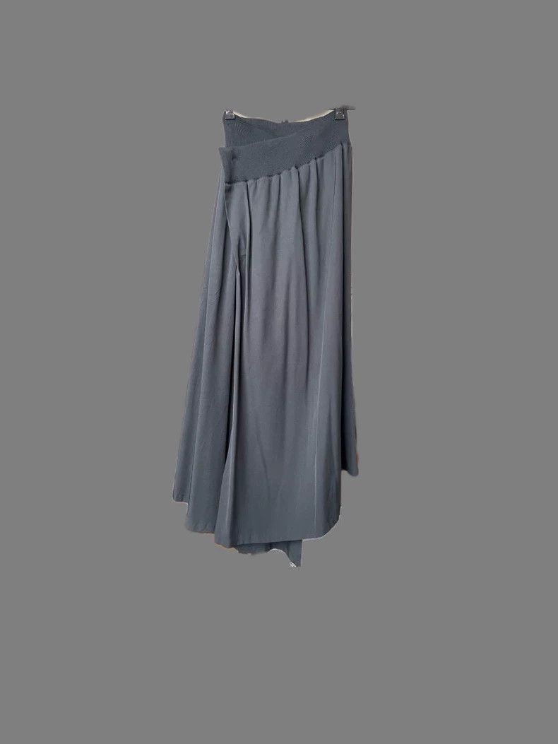 Yohji Yamamoto Yohji Yamamoto Strap Skirt in Gray-dmc Size US 26 / EU 42 - 1 Thumbnail