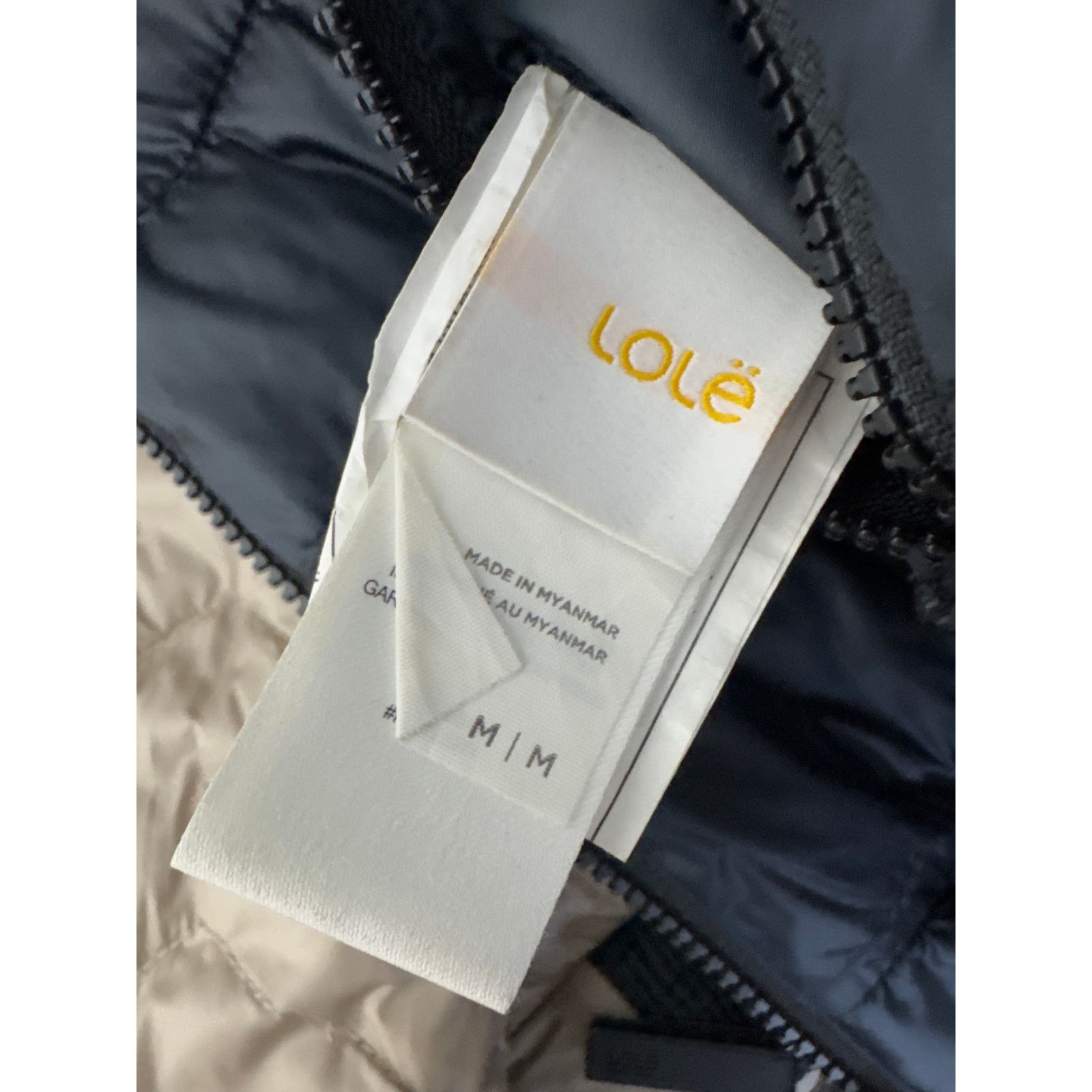 Other LOLE reversible Emeline Packable Jacket Black Medium LUW0667 Size M / US 6-8 / IT 42-44 - 3 Thumbnail