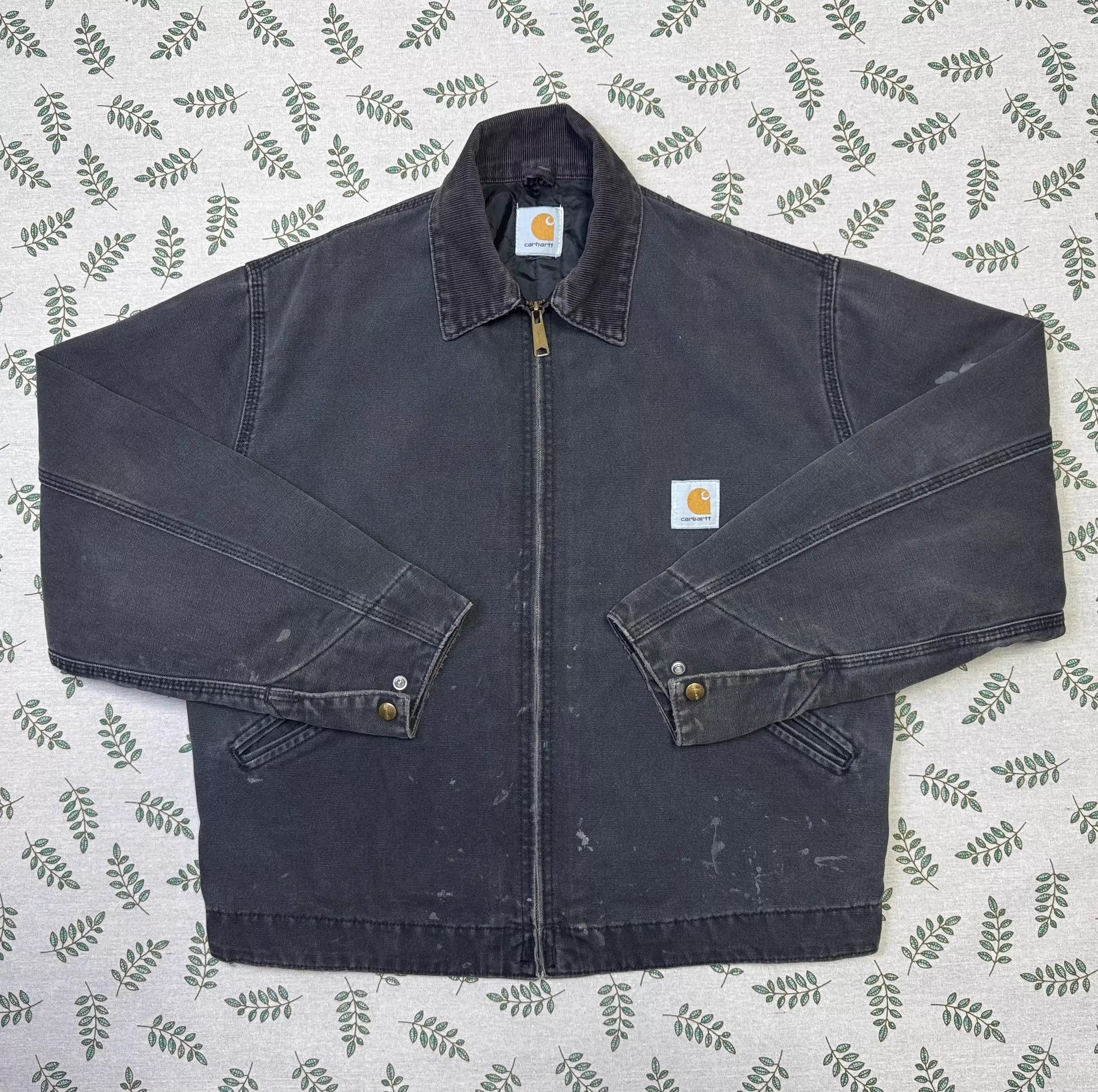 Carhartt Vintage Carhartt J80 Detroit Jacket Black M Size US M / EU 48-50 / 2 - 1 Thumbnail