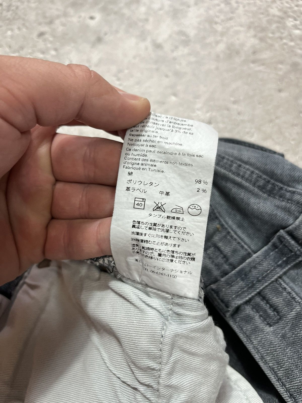 Nudie Jeans Nudie Jeans W29 L30 Grey Washed Skinny Fit Stretch Denim Size US 29 - 15 Thumbnail