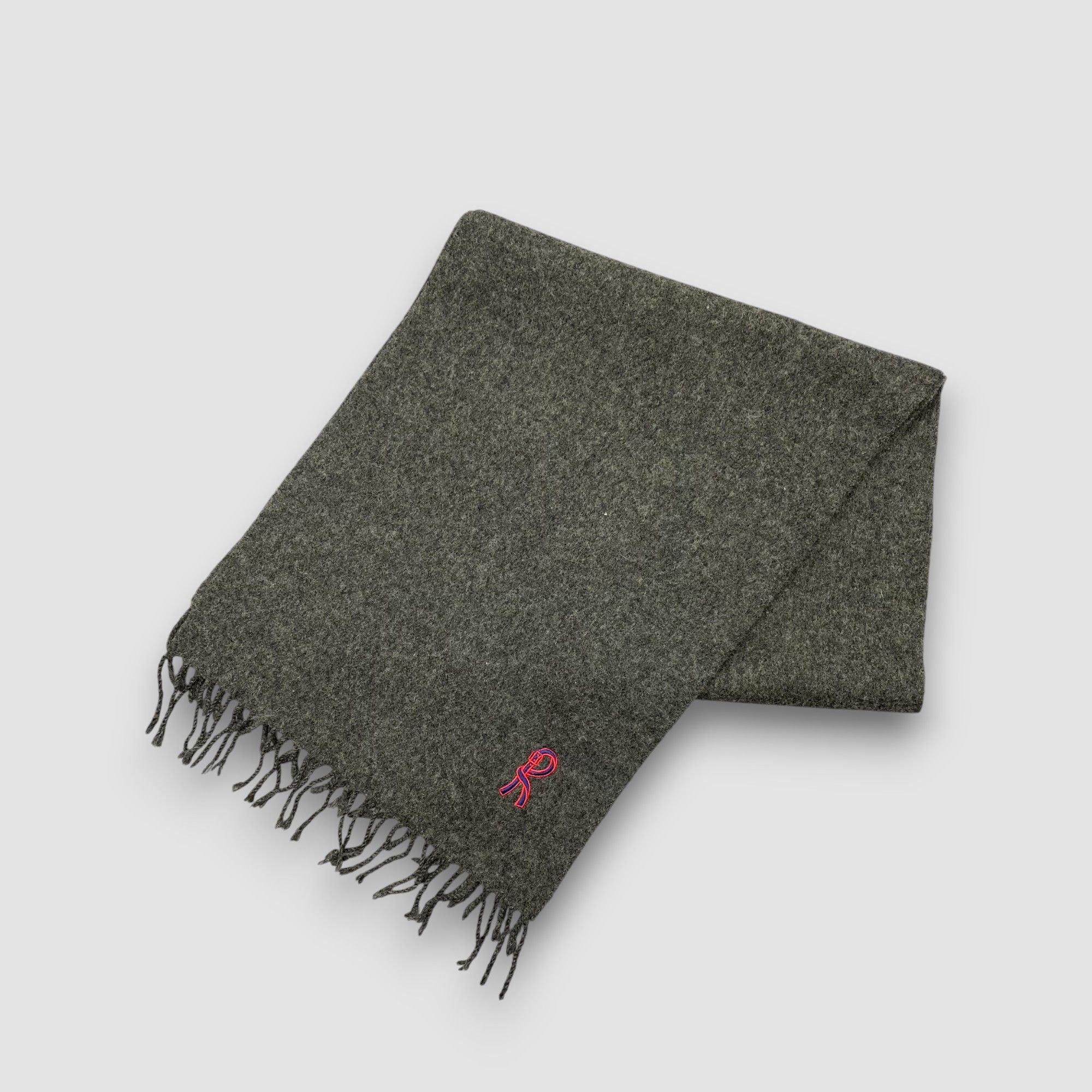 Roberta di Camerino Vintage Roberta di Camerino Scarf Muffler Wool Fringe Scarve Size ONE SIZE - 2 Thumbnail