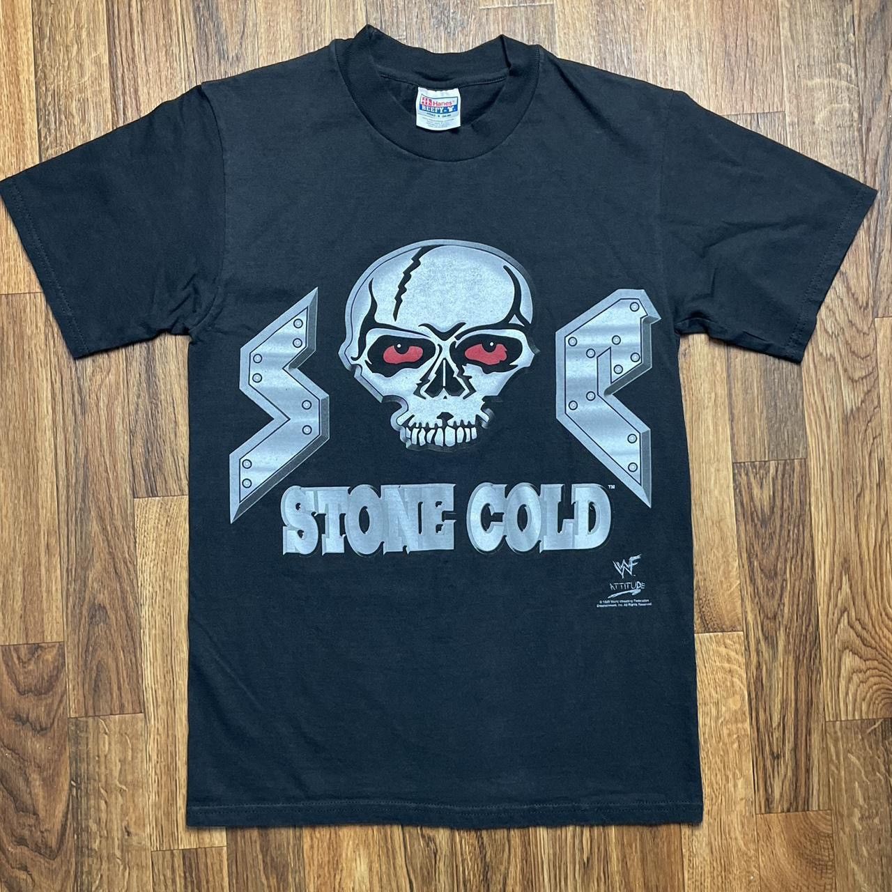 Vintage Vintage WWF Shirt Stone Cold Steve Austin Wrestling WWE 1998 Size US S / EU 44-46 / 1 - 1 Thumbnail