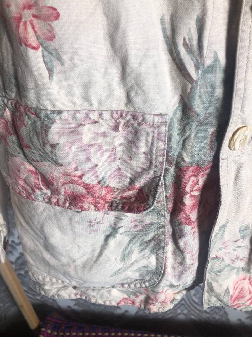 Polo Ralph Lauren VINTAGE POLO RALPH LAUREN FLOWERS DESIGNER JACKET Y2K 90s Size US S / EU 44-46 / 1 - 10 Thumbnail