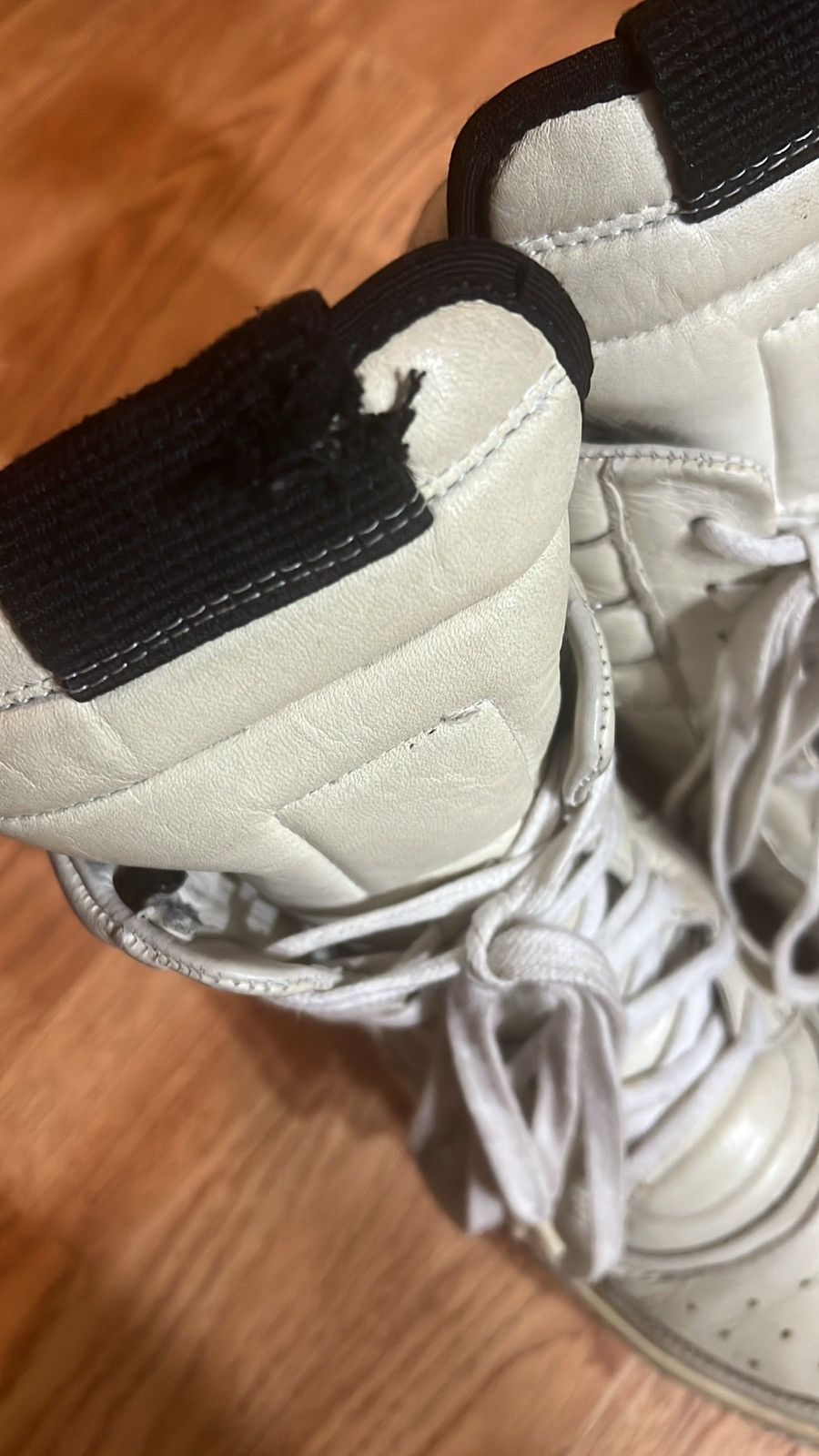 Rick Owens Rick Owens Milk Dunks OG Size US 9.5 / EU 42-43 - 10 Thumbnail