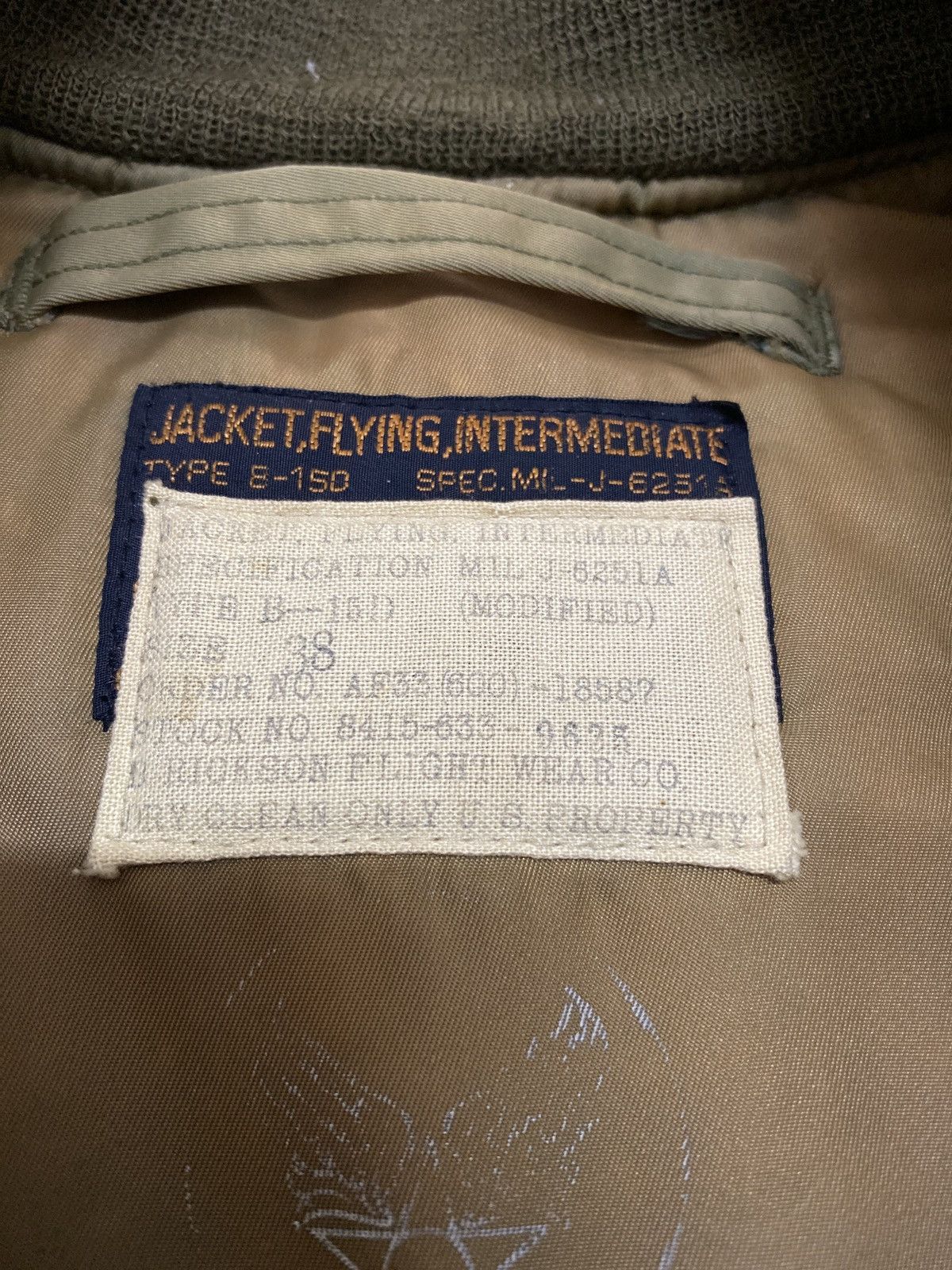 Buzz Rickson's Rare Vintage B-150 Buzz rickson US Air Force bomber jacket Size US L / EU 52-54 / 3 - 24 Thumbnail