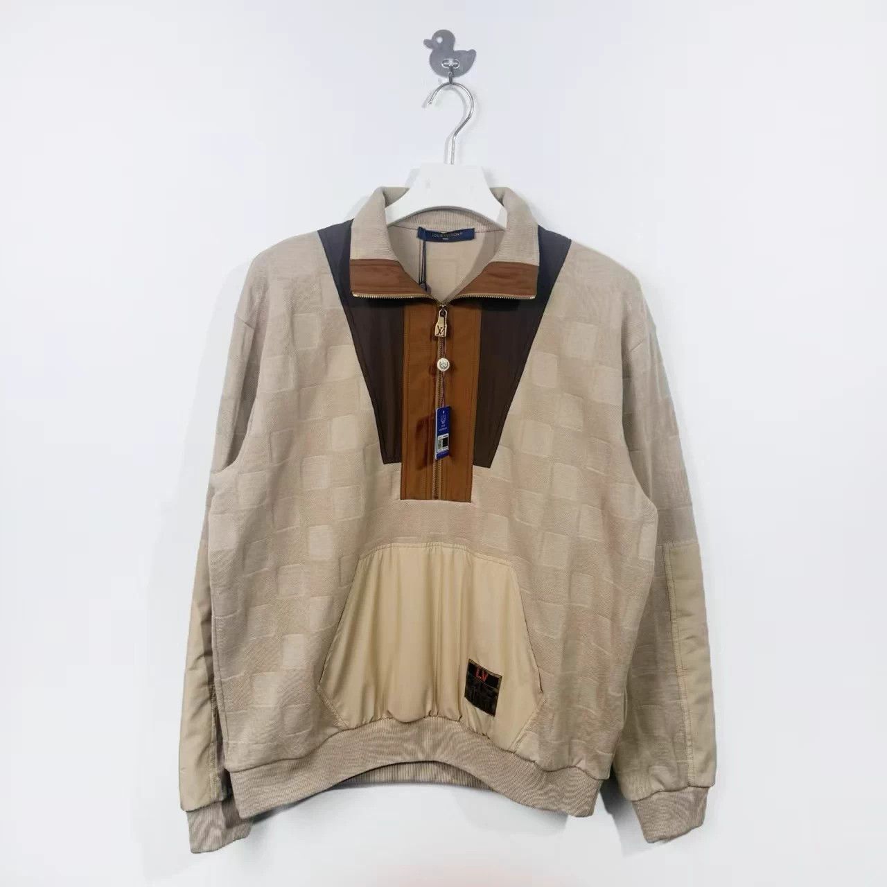 Louis Vuitton Louis Vuitton LV25 Nigo Damier Half-Zip Jacket L Size US L / EU 52-54 / 3 - 1 Thumbnail