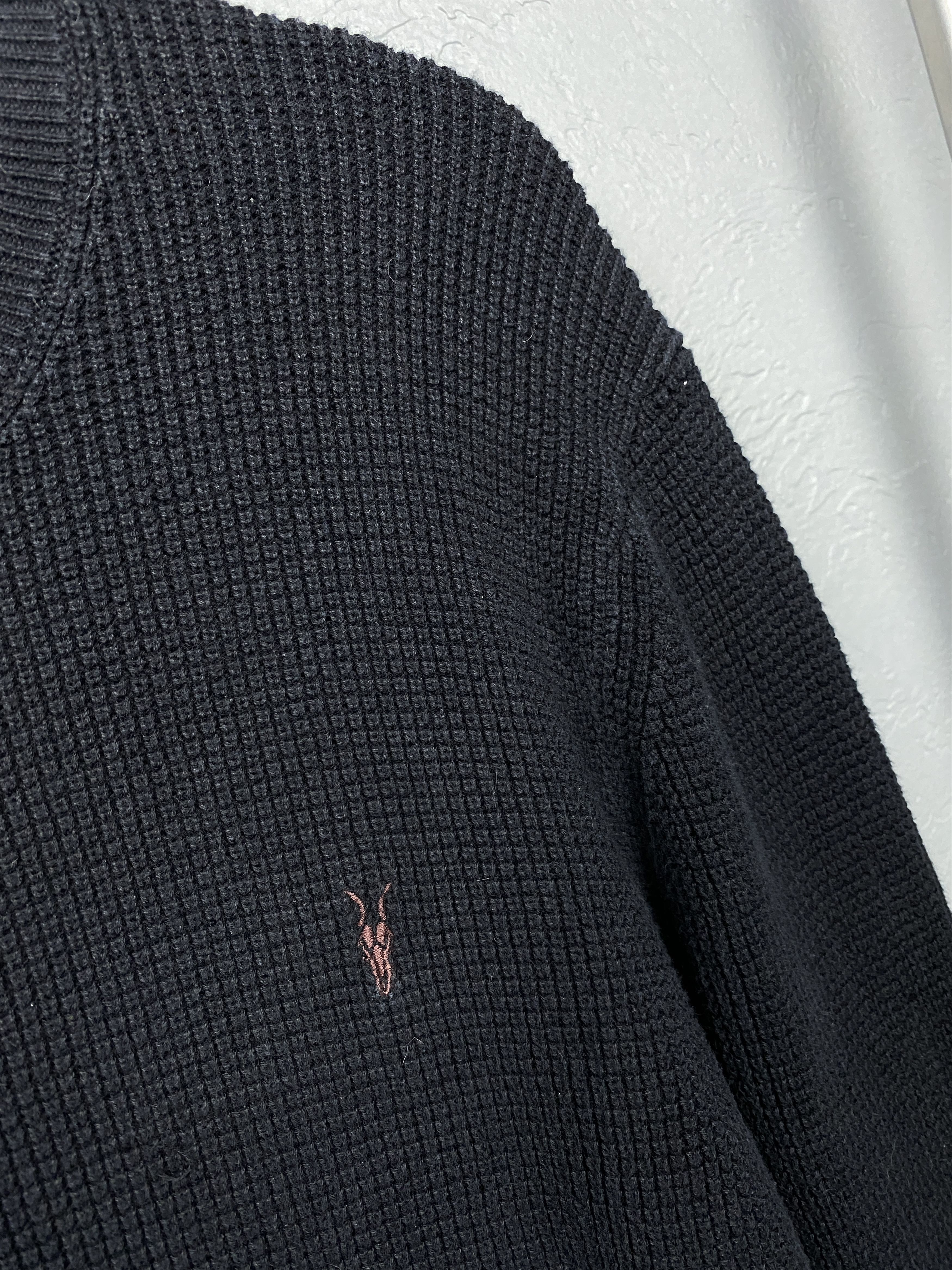 Allsaints Allsaints Mens Trias Crew Neck Knit Sweater Size US M / EU 48-50 / 2 - 3 Thumbnail