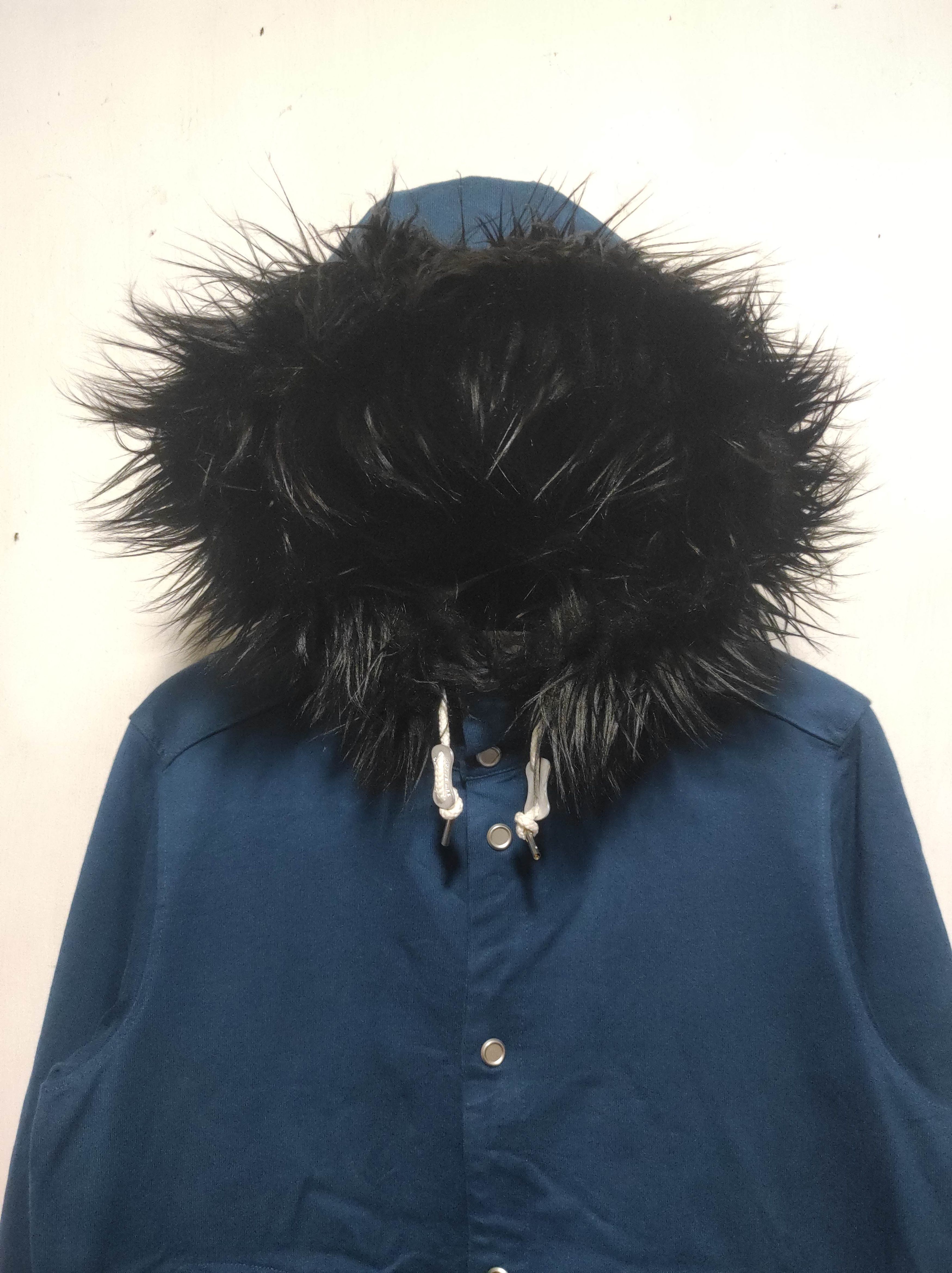 Hysteric Glamour United Arrows Green Label Relaxing zip fur hoodie LGB style Size US M / EU 48-50 / 2 - 3 Thumbnail