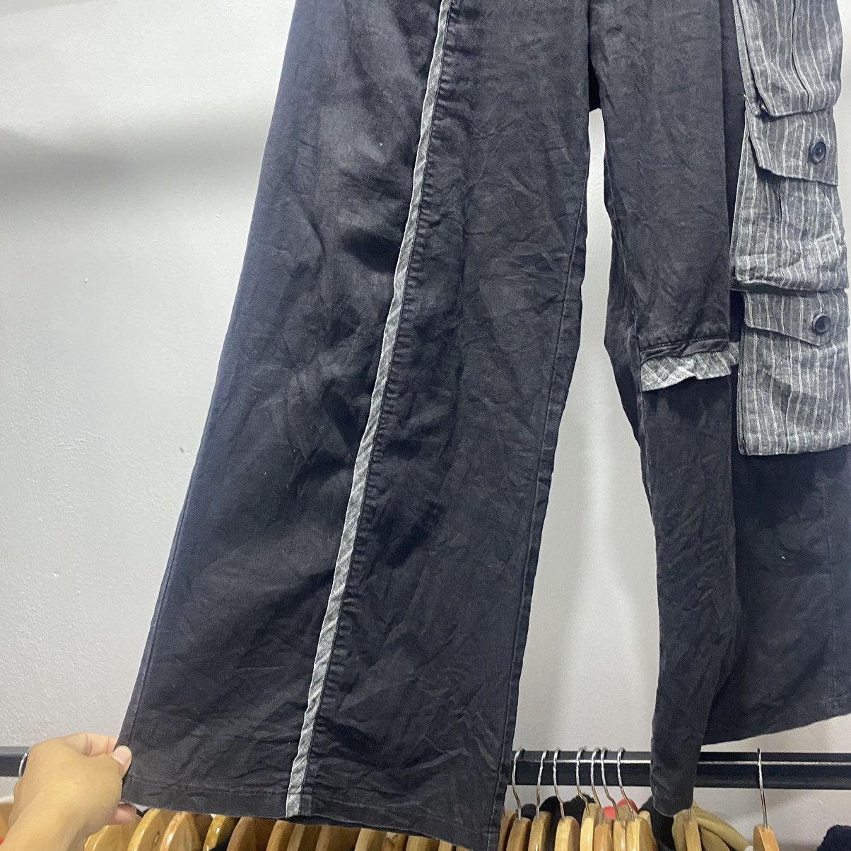 Beauty Beast × Hysteric Glamour × Japanese Brand Sick☠️ Designer Multi Pocket Cargo Pants like Issey Lgb Size US 31 - 9 Thumbnail