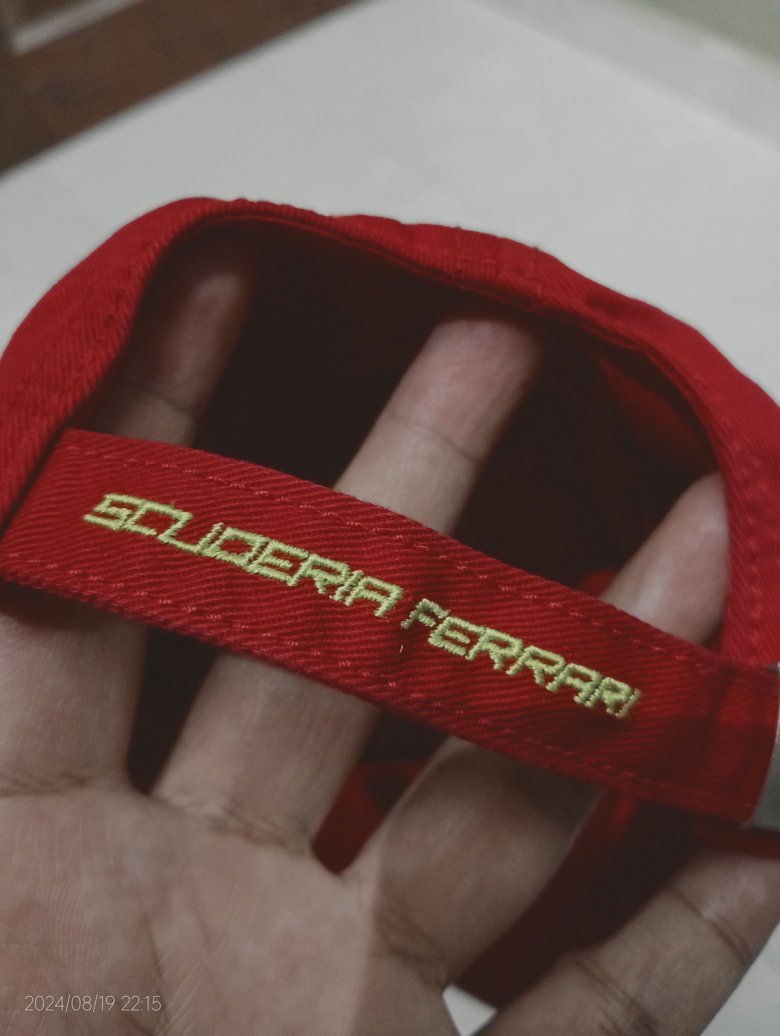 Racing VTG Scuderia Ferrari Fernando Alonso Official Formula 1 Cap Size ONE SIZE - 3 Thumbnail