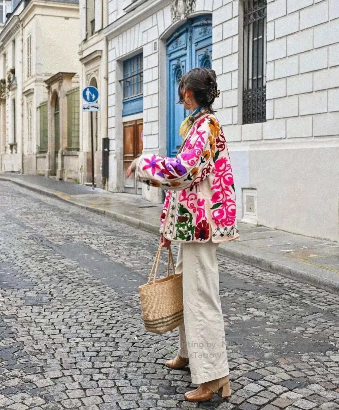 forte_forte Exotic Embroidered Floral Jacket for Women. Size XS / US 0-2 / IT 36-38 - 2 Thumbnail