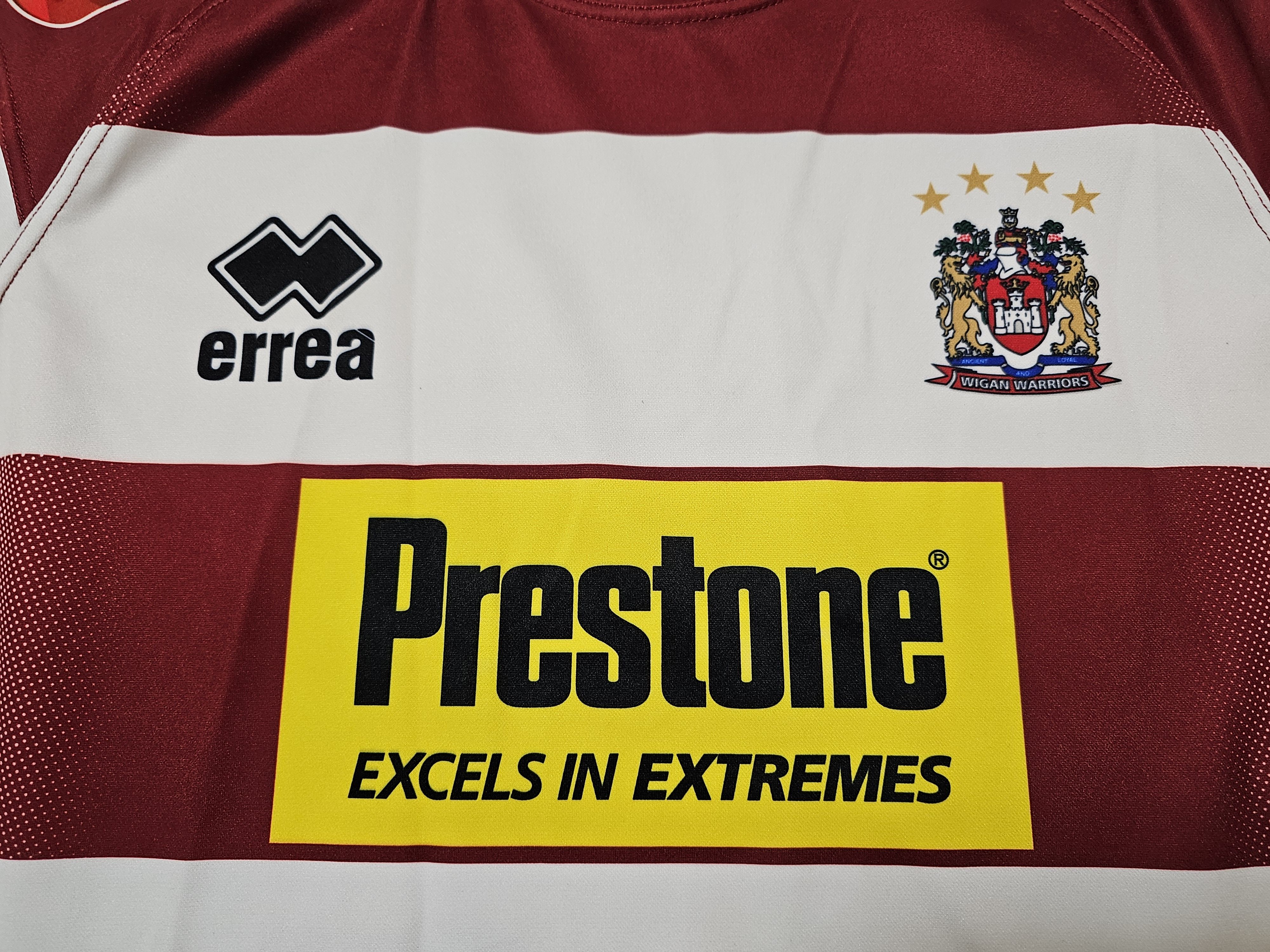 Other WIGAN WARRIORS 2016 2018 JERSEY ENGLAND RUGBY JERSEY RUGBY Size US M / EU 48-50 / 2 - 3 Thumbnail