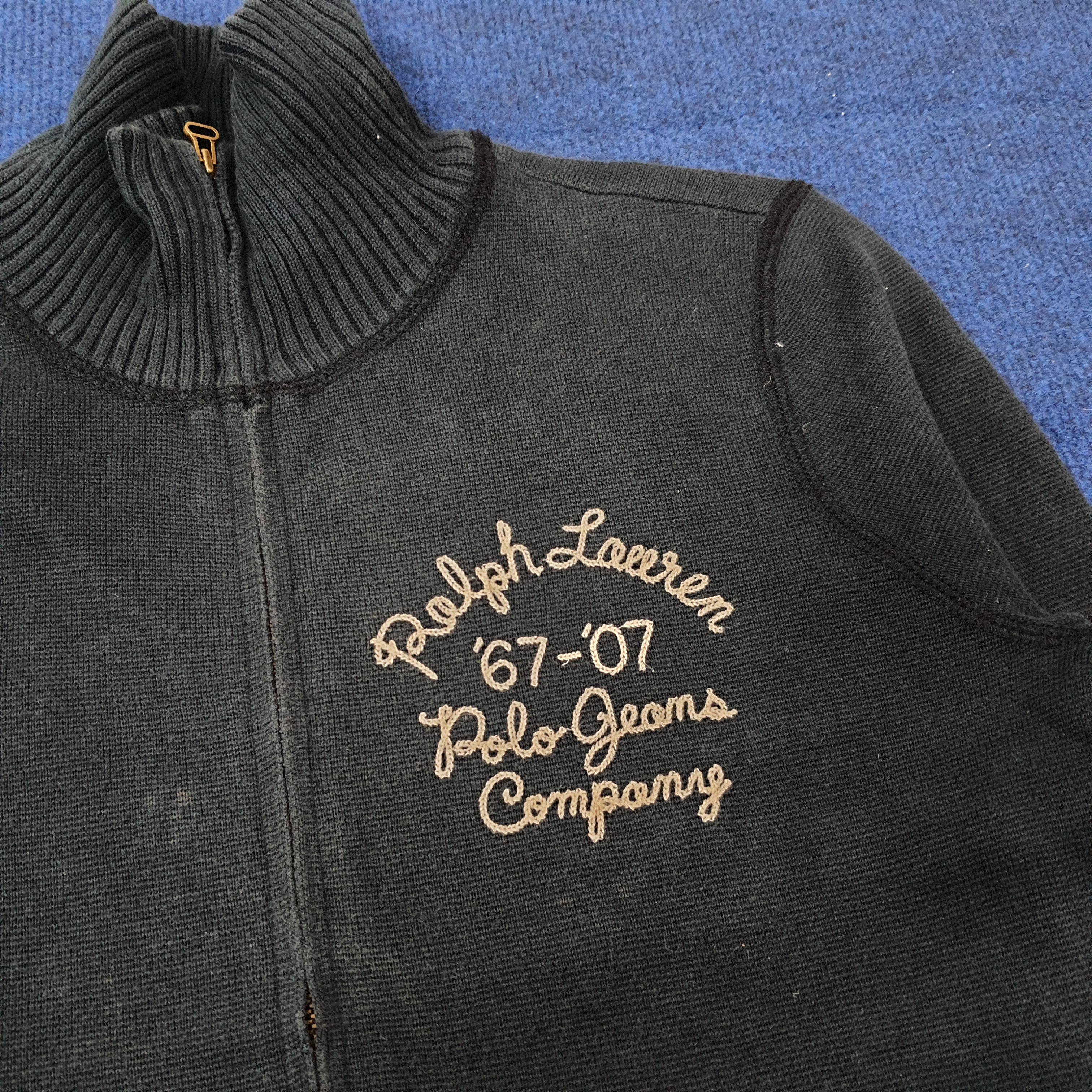 Ralph Lauren Vintage Polo Ralph Lauren Zipper Sweatshirt C253N16 Size US XS / EU 42 / 0 - 2 Thumbnail