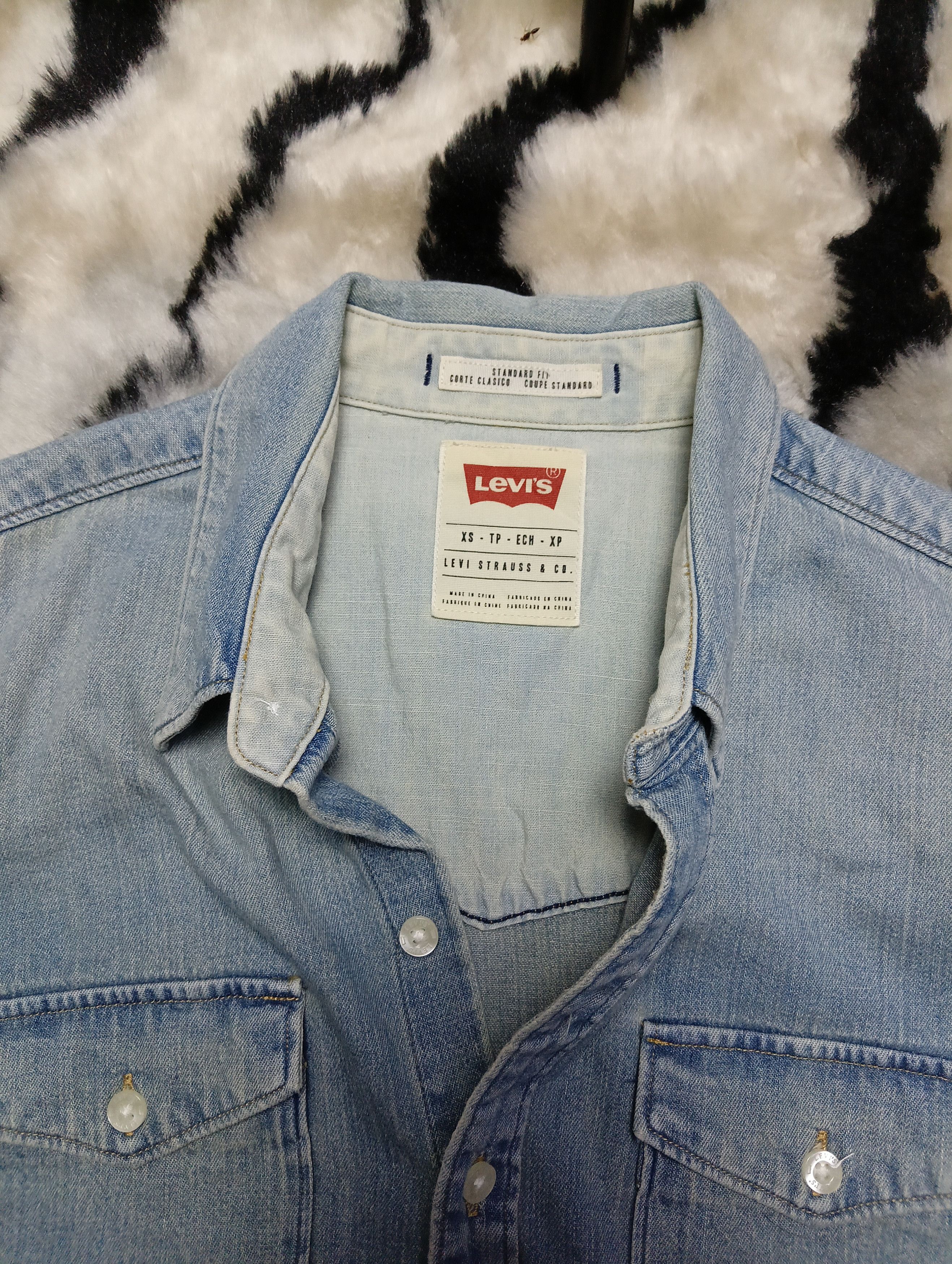 Levi's × Levi's Vintage Clothing Levi's Long Sleeve Denim Button Up Size US XS / EU 42 / 0 - 10 Thumbnail