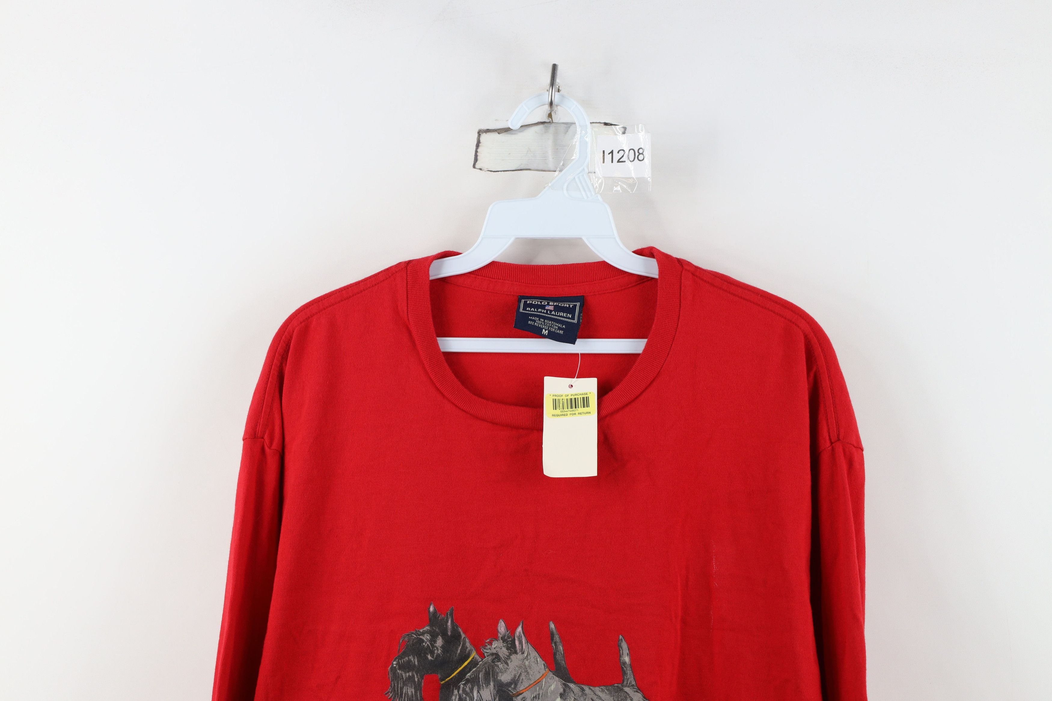 Ralph Lauren Deadstock Vintage 90s Sport Ralph Lauren Long Sleeve T-Shirt Size US M / EU 48-50 / 2 - 2 Thumbnail