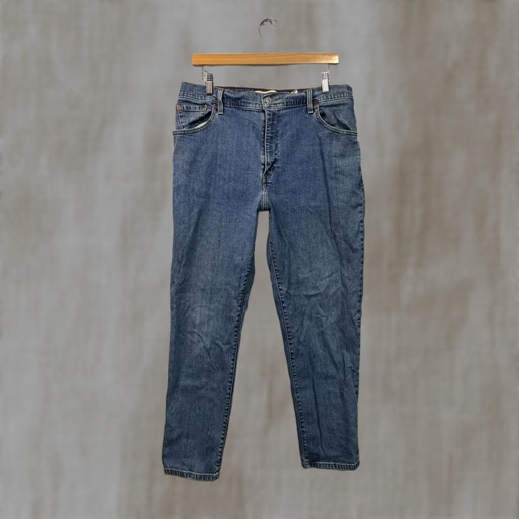 Levi's Levi's Relaxed Tapered Jeans Women 34x28 Denim Blue 34 Regular Cotton Spandex Five-Pocket Vintage No N/A Size 24" / US 00 / IT 34 - 1 Thumbnail