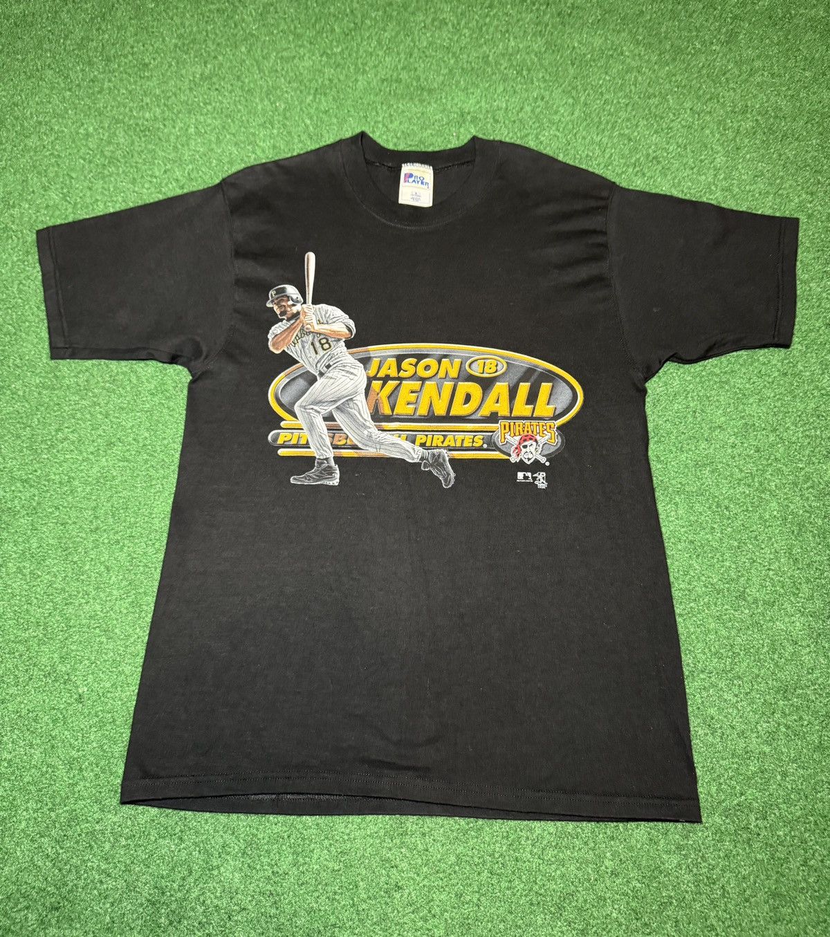Pro Player Jason Kendall Pittsburgh Pirates MLB Baseball 90s M T Shirt Size US M / EU 48-50 / 2 - 1 Thumbnail