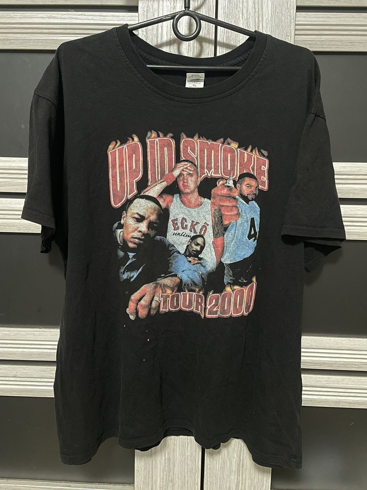 Vintage Eminem T Shirt Rap Tee 2000 Concert outlets Tour Dre