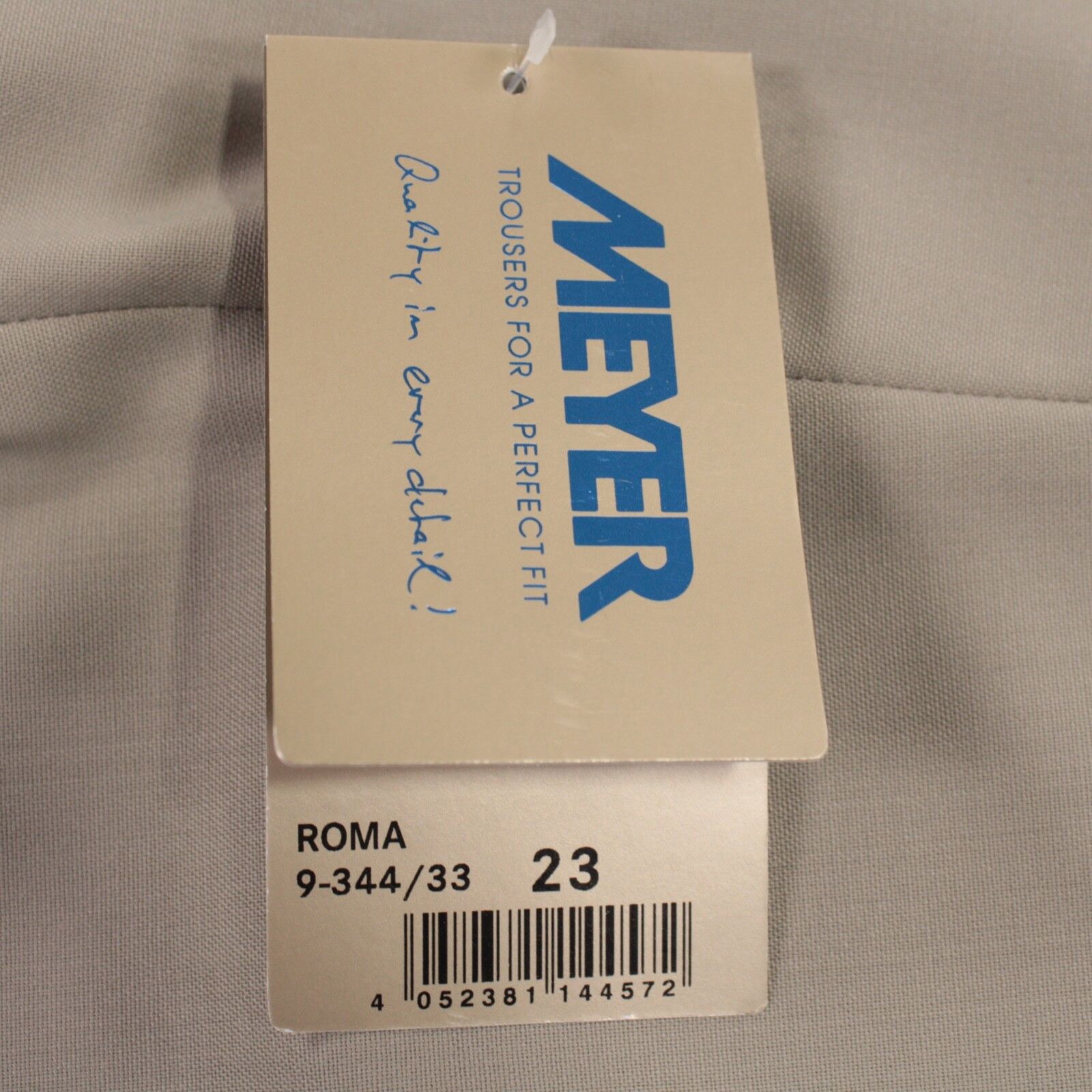 Other Meyer New with tags Dress Pants Size 32 US In Beige Size US 32 / EU 48 - 4 Thumbnail