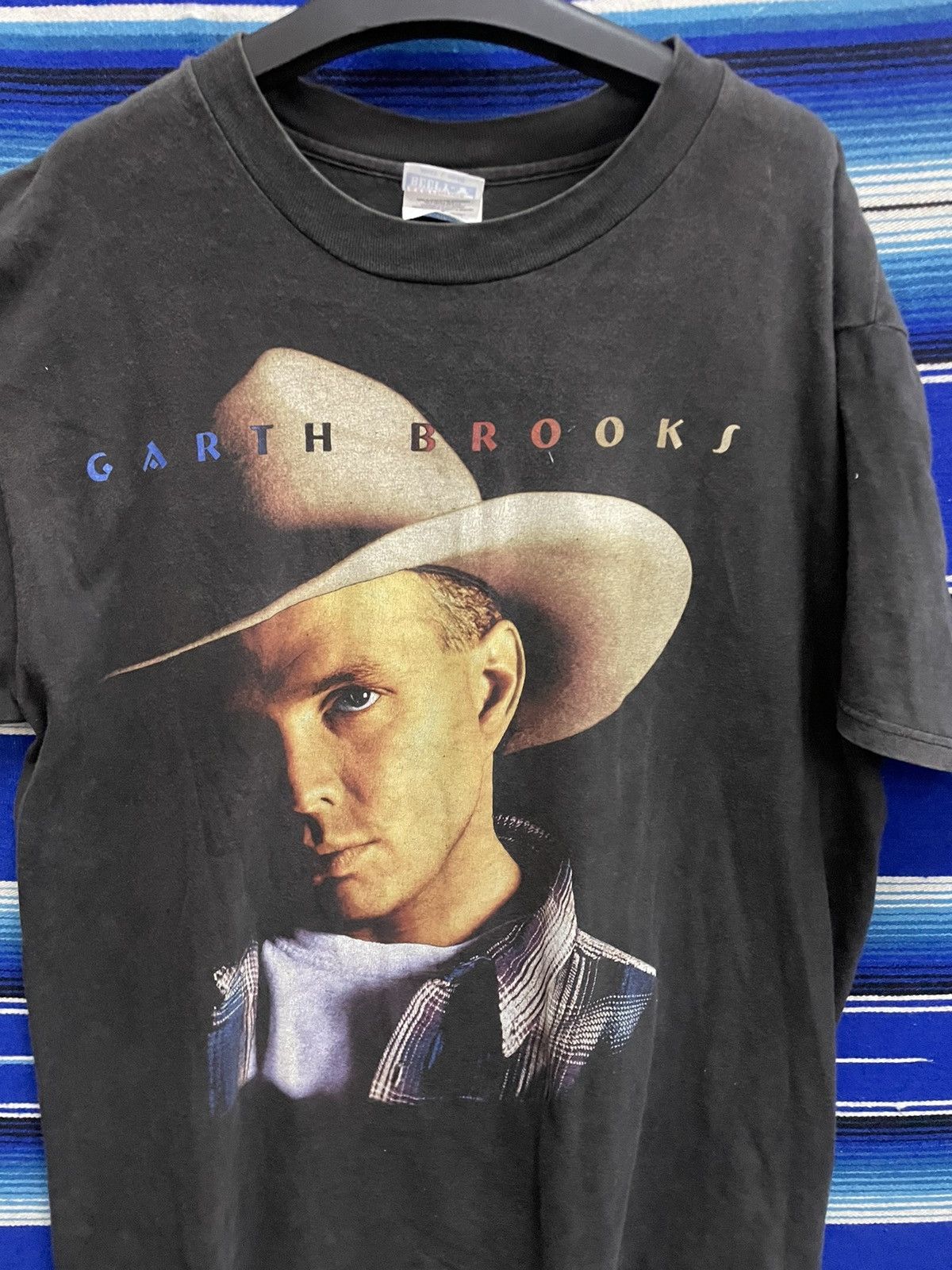 Band Tees GARTH BROOKS VINTAGE WELL FADED TEE Size US L / EU 52-54 / 3 - 2 Thumbnail