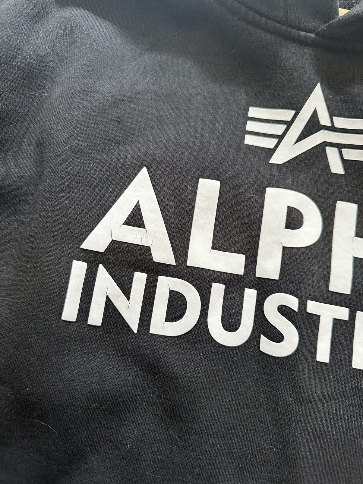 Alpha Industries Alpha Industries Contrast Hood Big Logo Hoodie Black Size US L / EU 52-54 / 3 - 5 Thumbnail