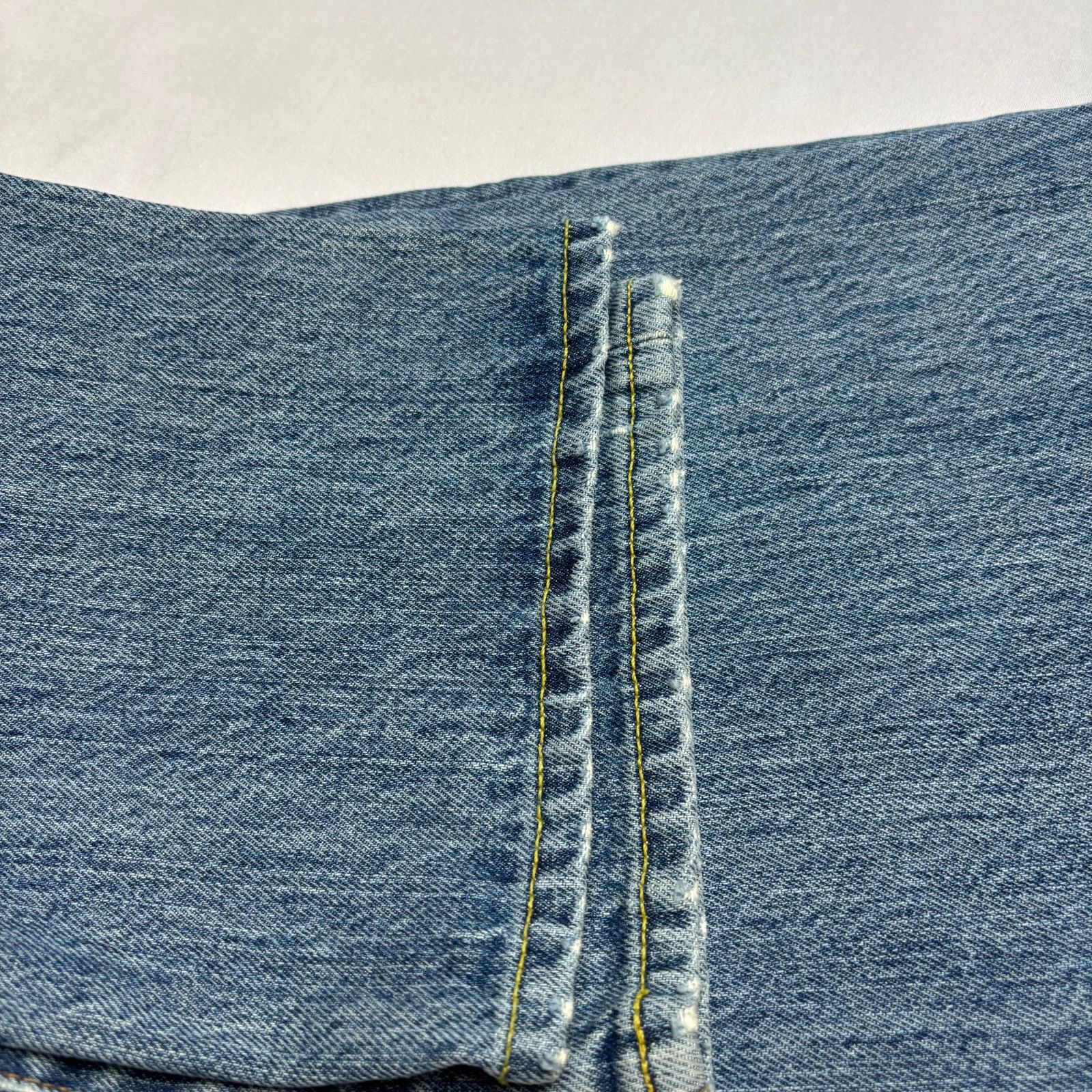 Sid Mashburn $185 Sid Mashburn Light Wash Denim 36x30 Slim Straight Jeans Size US 36 / EU 52 - 14 Thumbnail