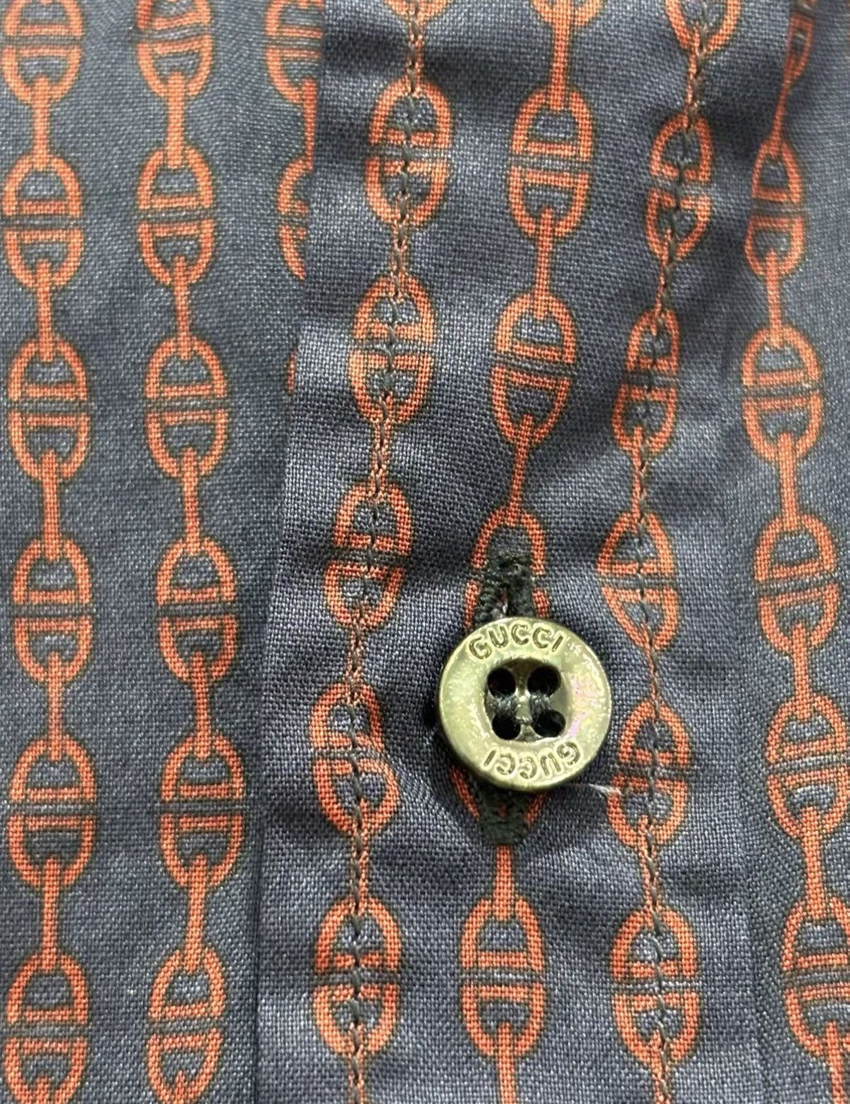 Gucci Gucci Long Sleeve Shirt J2 Size US M / EU 48-50 / 2 - 4 Thumbnail