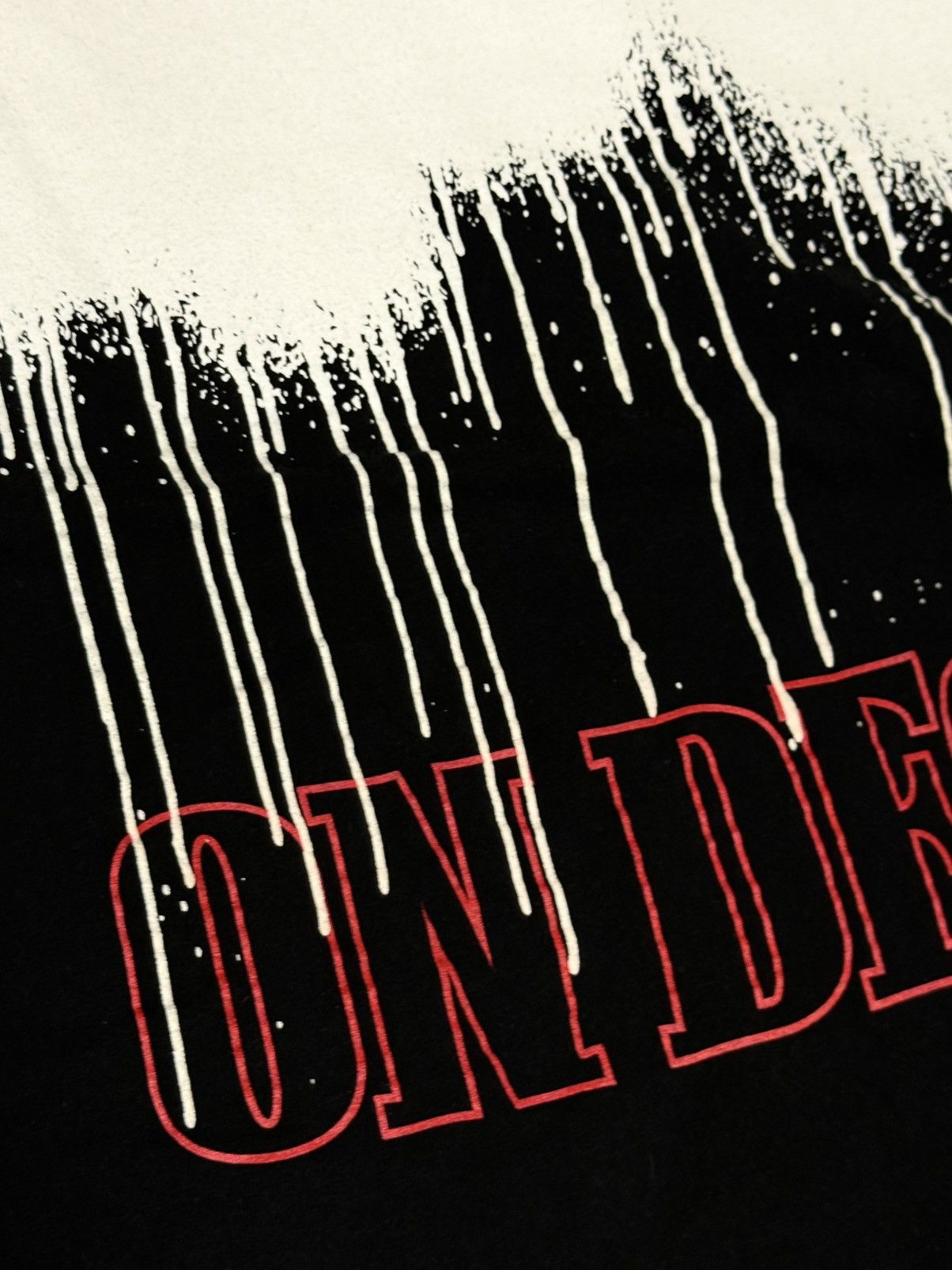 Vintage Stacks On Deck Paint Drip Streetwear Tee Black XL Size US XL / EU 56 / 4 - 3 Thumbnail