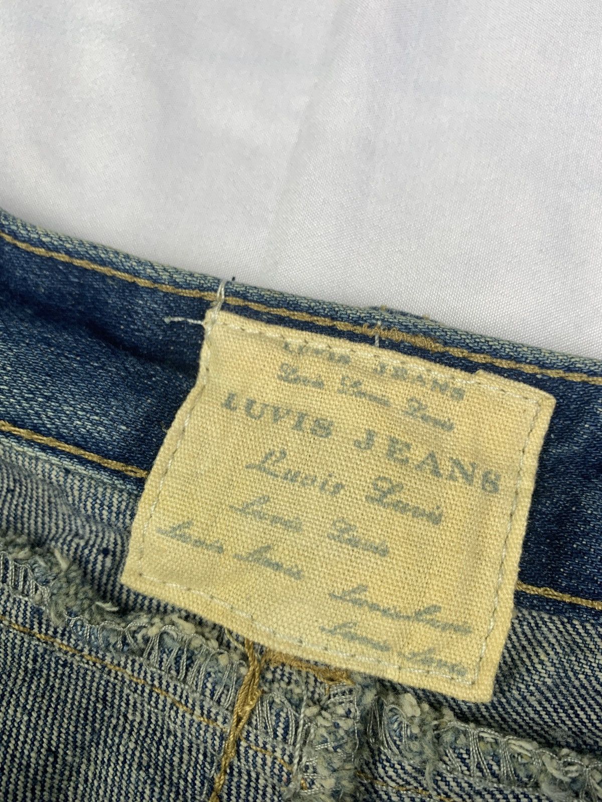 Japanese Brand Luvis Jeans Washed Cute Embroidered Pocket Mini Jeans Shorts Size 27" / US 4 / IT 40 - 9 Thumbnail