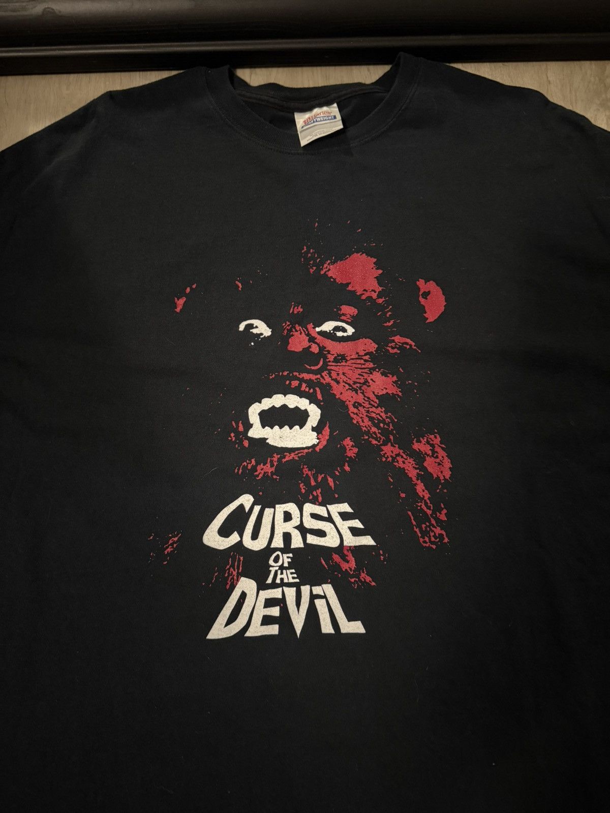 Vintage Vintage / Y2K Curse Of The Devil Movie Shirt Size US XXL / EU 58 / 5 - 2 Thumbnail