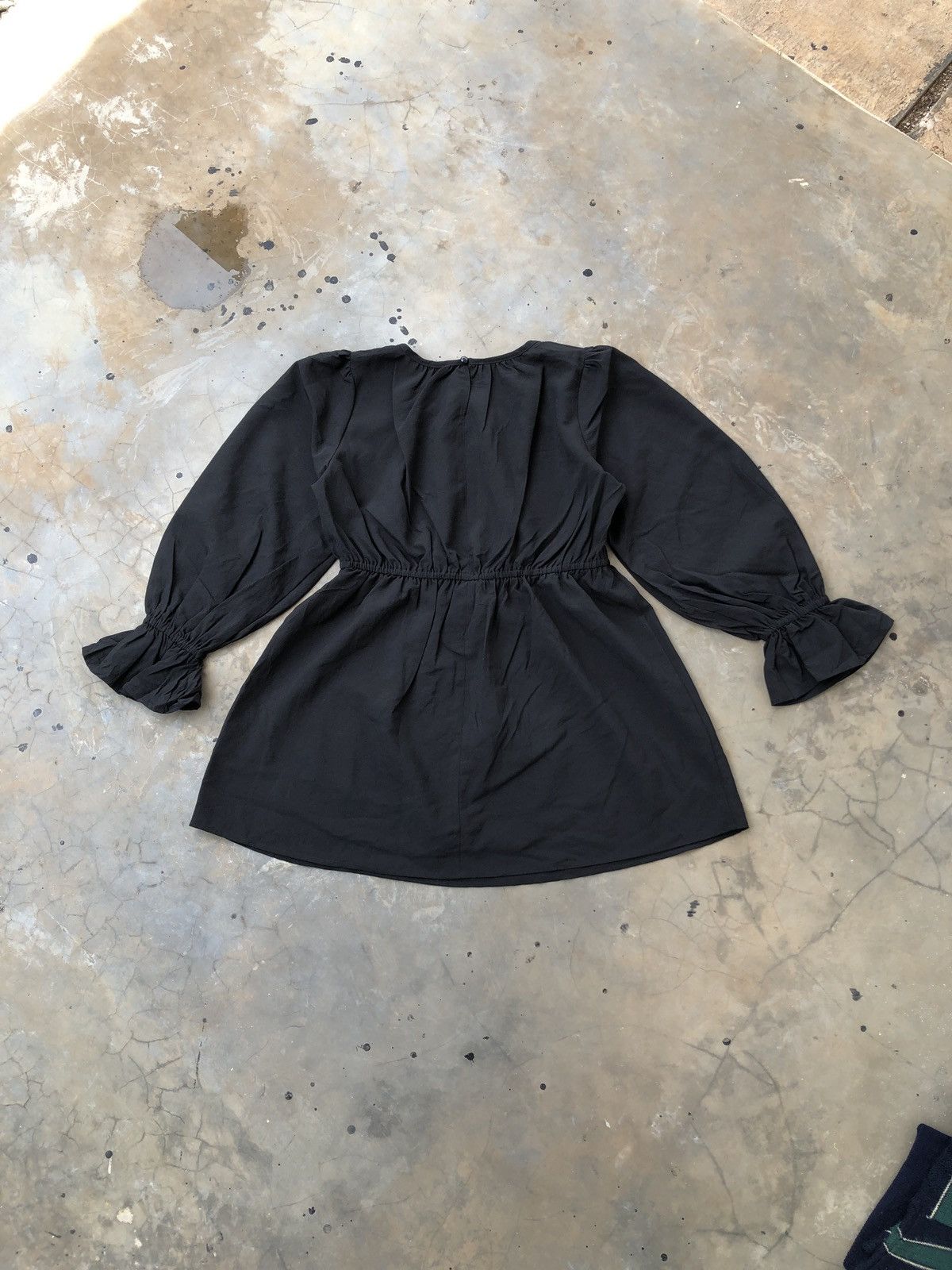 Japanese Brand × URBAN RESEARCH DOORS Blouse and Mini Dress Urban Research Japan Black Size ONE SIZE - 5 Thumbnail