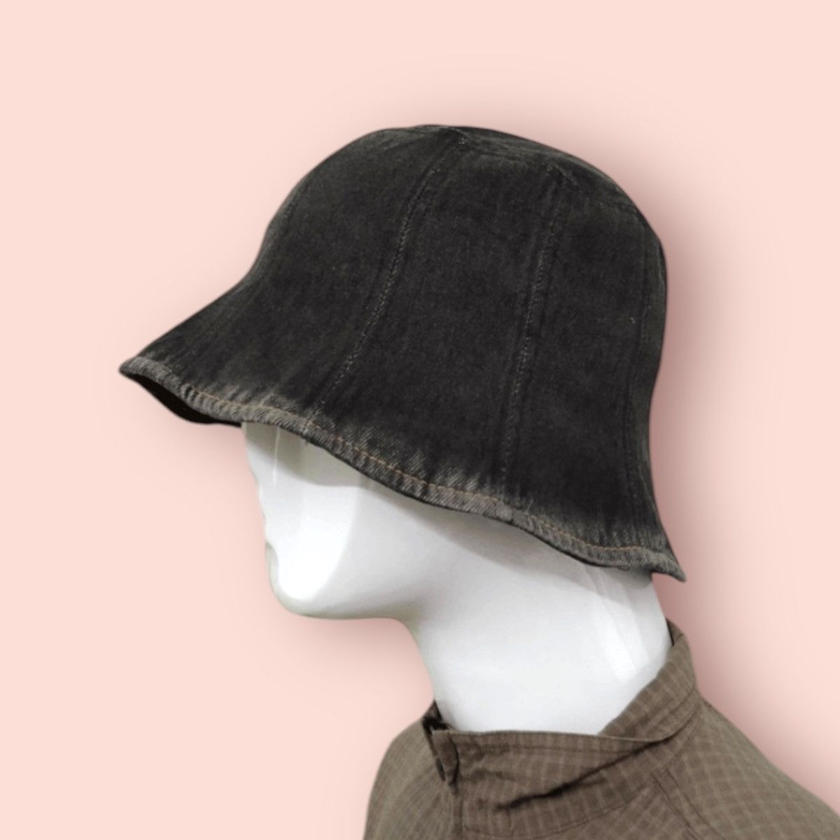 Vintage VINTAGE DENIM BUCKET HAT JAPAN Size ONE SIZE - 1 Thumbnail
